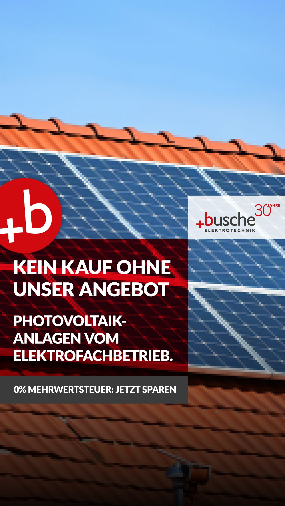 Busche Elektrotechnik GmbH Facebook ad