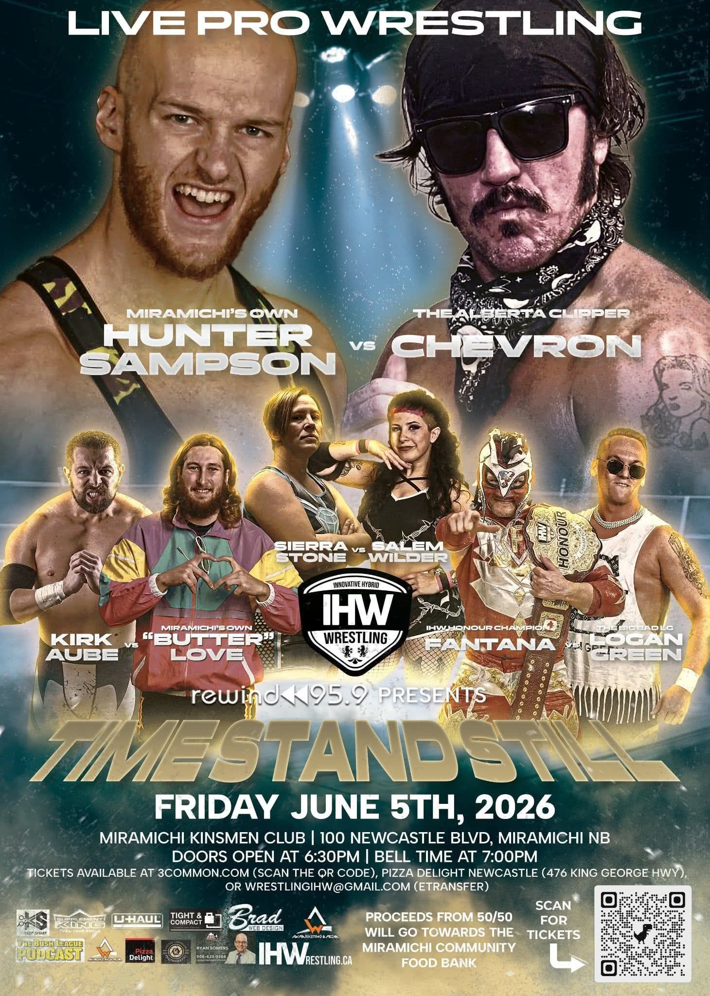 IHW Wrestling Facebook ad: Innovative Hybrid Wrestling | June 12th and 13th, 2026 |…