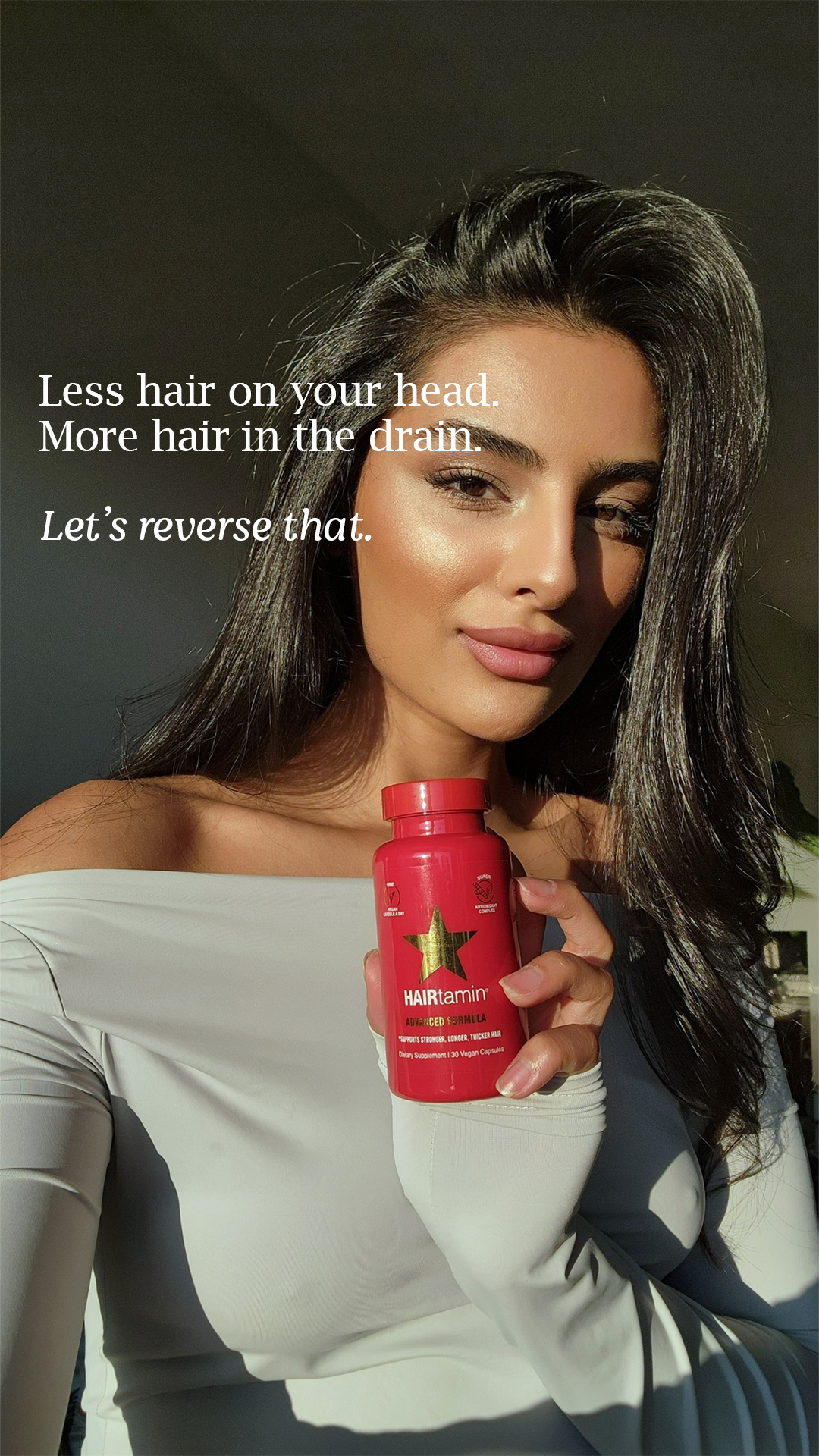 HAIRtamin Facebook ad