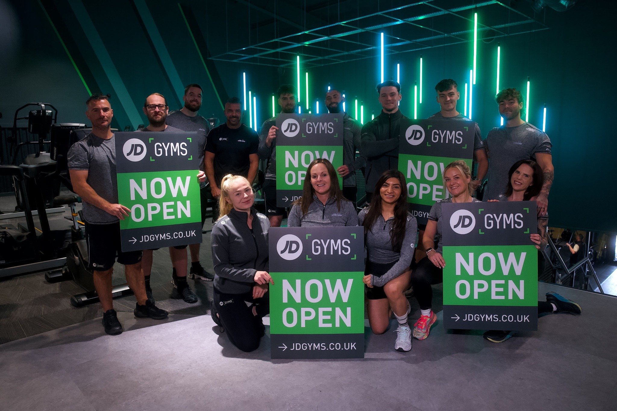 JD Gyms - Telford Facebook ad: JD Gyms Telford is open now!