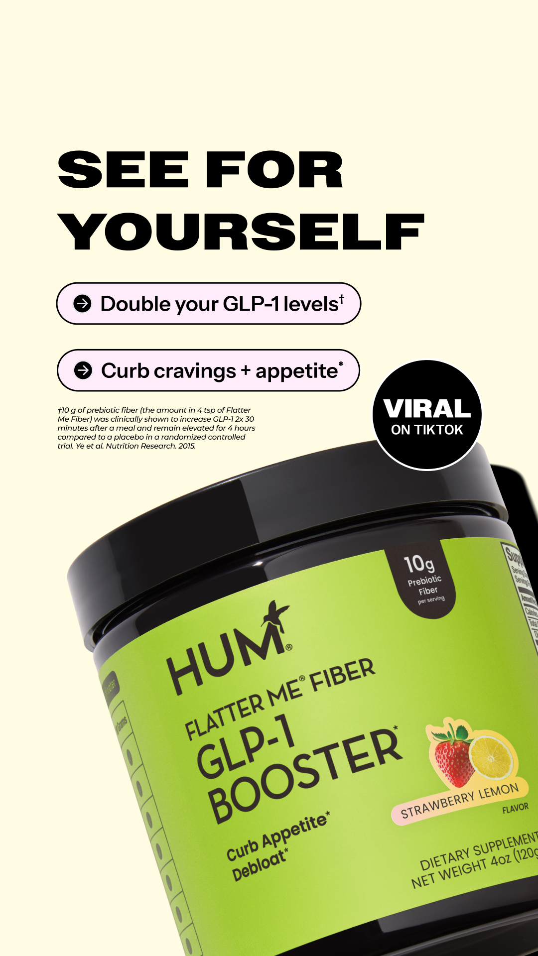 HUM Nutrition Facebook ad