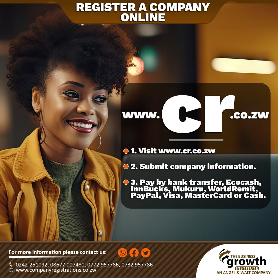 Company Registration in Zimbabwe Facebook ad: Expert company registration in Zimbabwe.