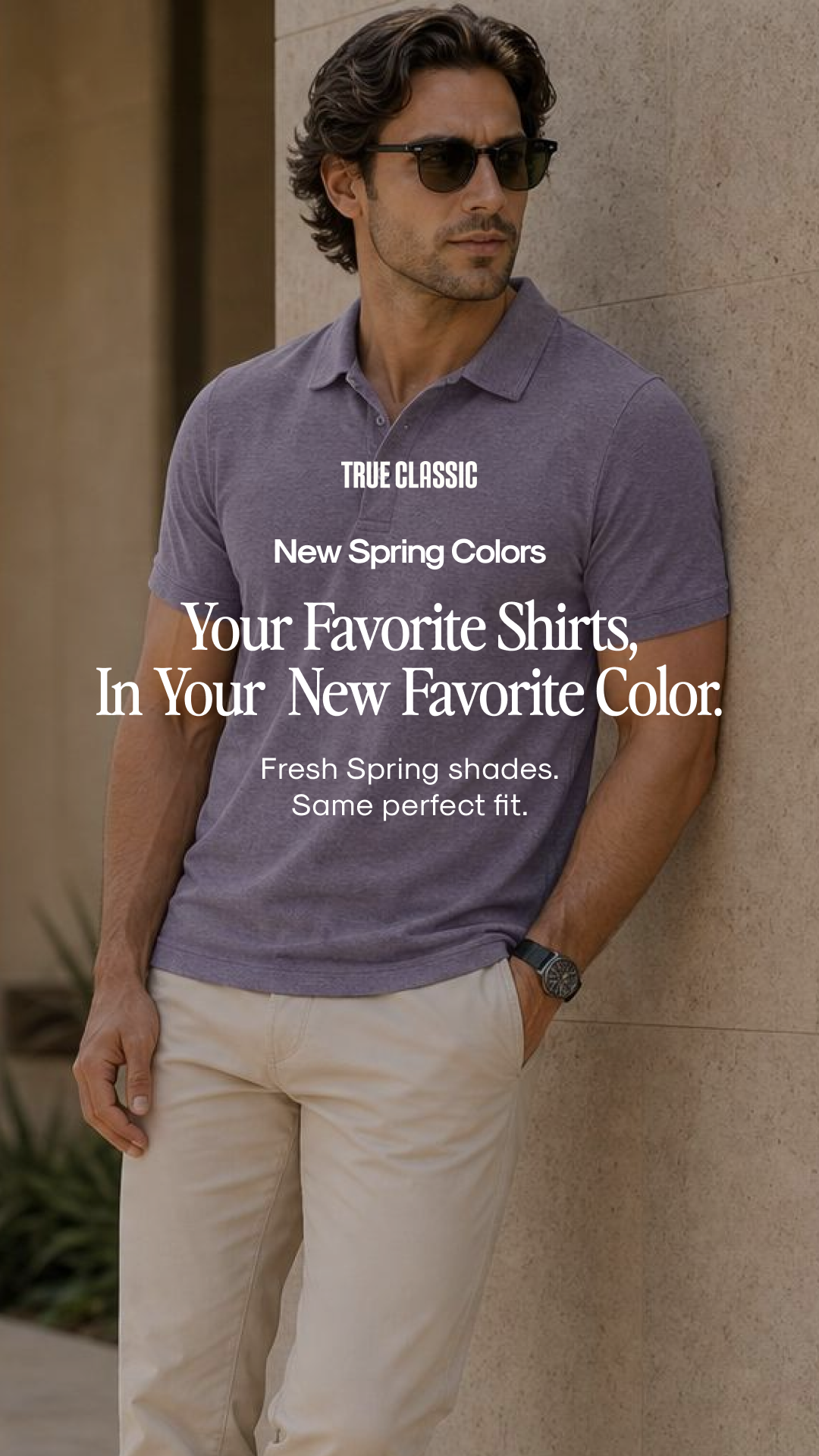 True Classic Facebook ad