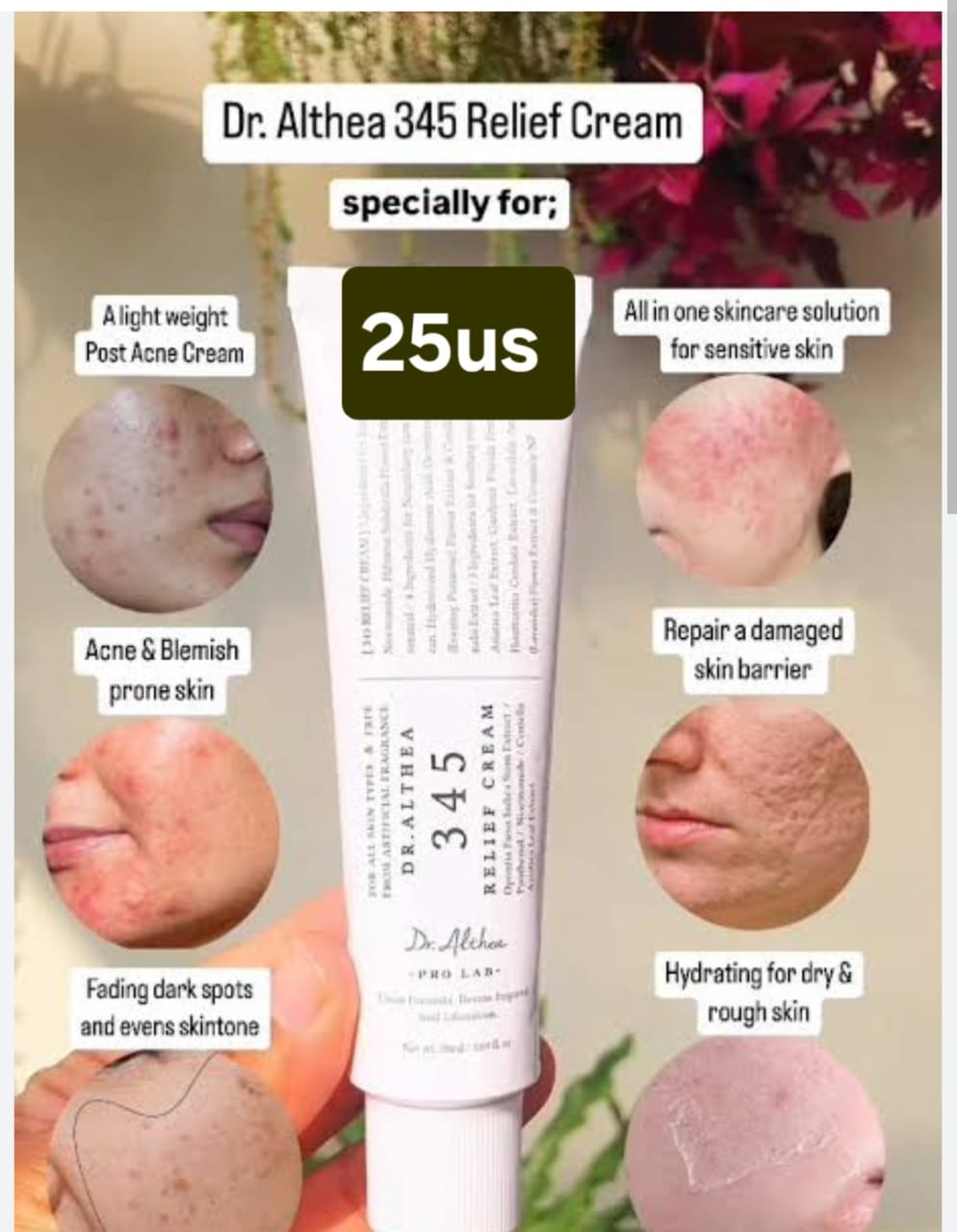 Makah Cosmetics Facebook ad