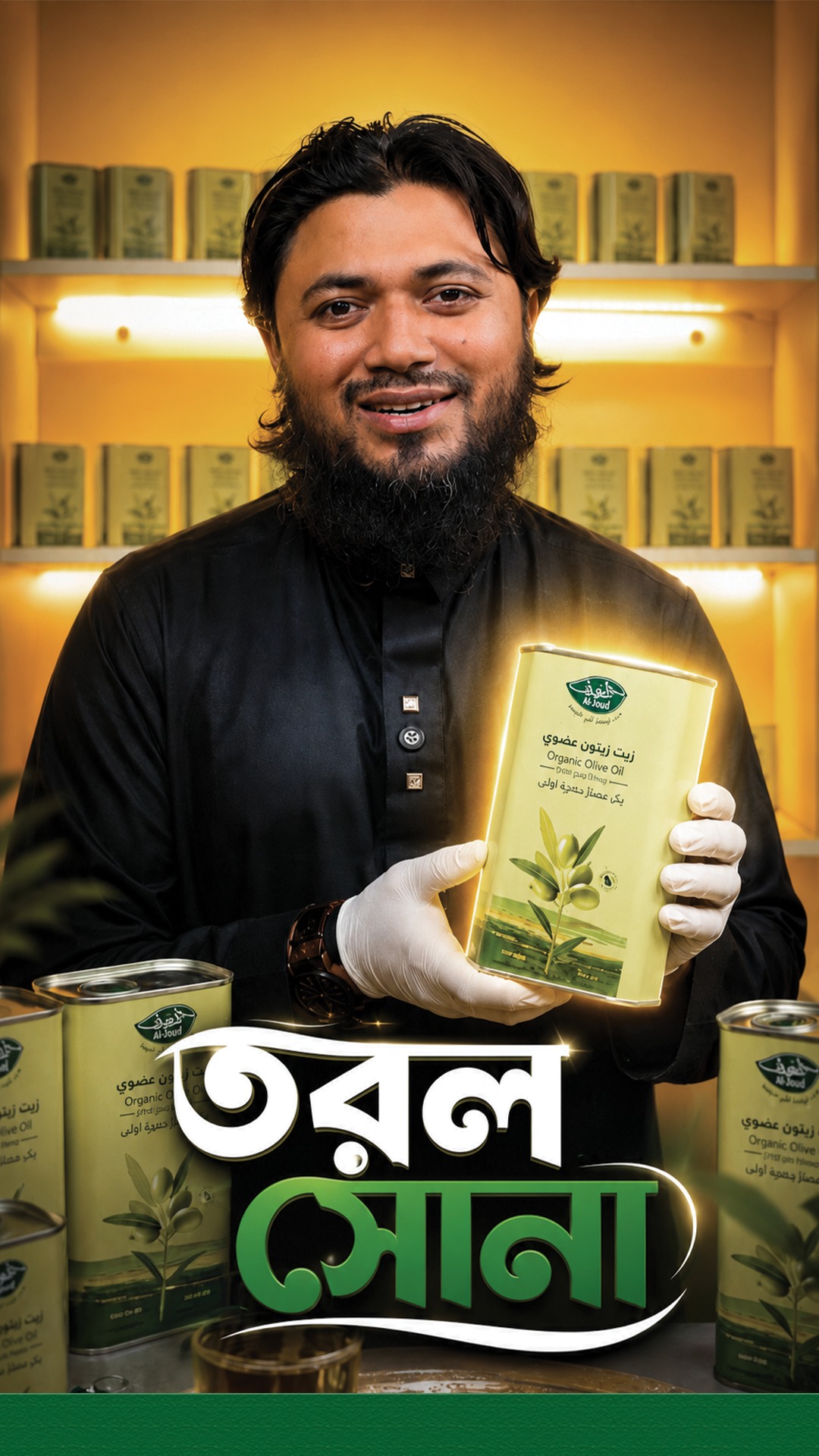 Haramainstore.com Facebook ad: অরিজিনাল সৌদি অর্গানিক অলিভ অয়েল