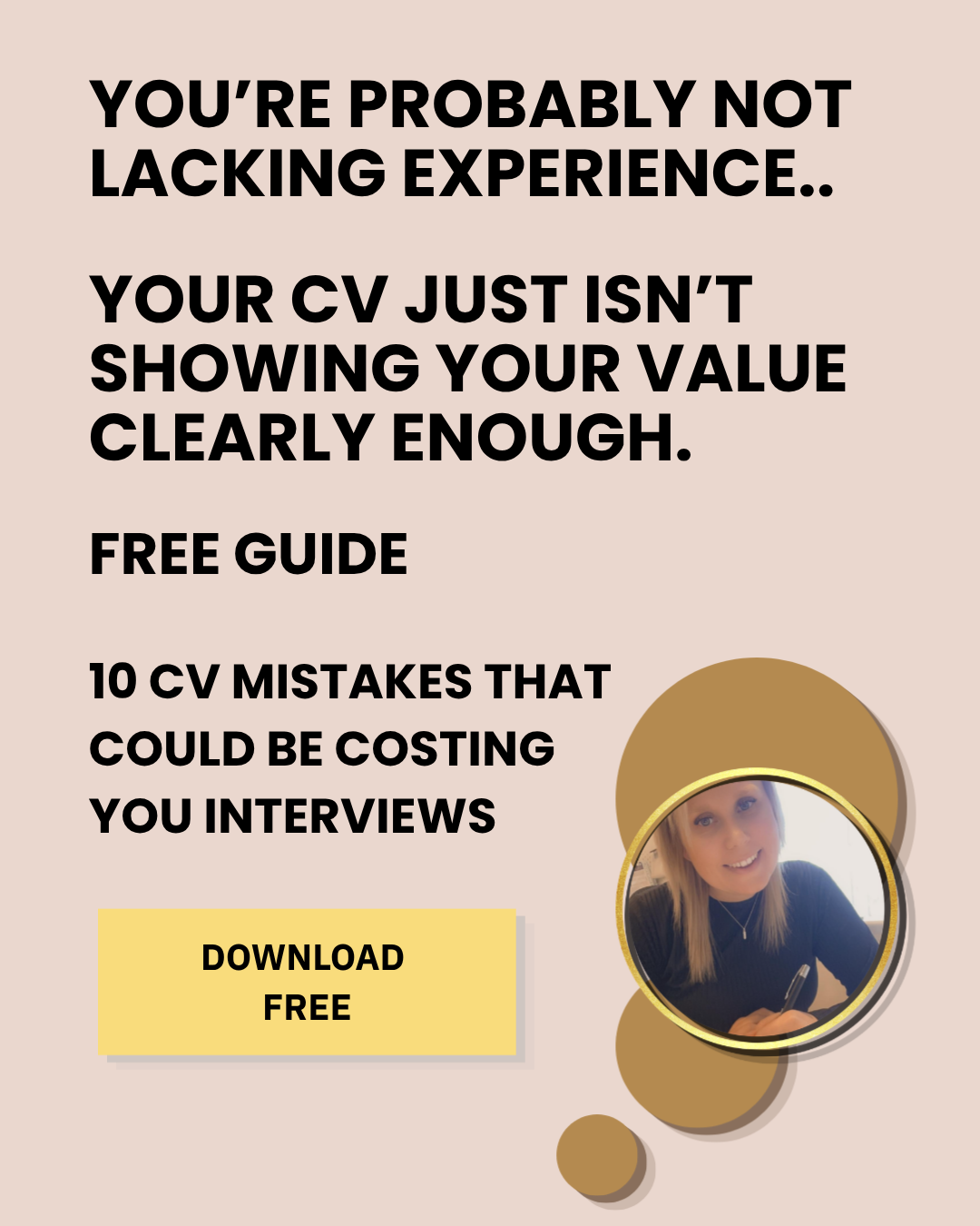 F&G HR & Consultancy Services Ltd Facebook ad: Why Your CV Isn't Landing