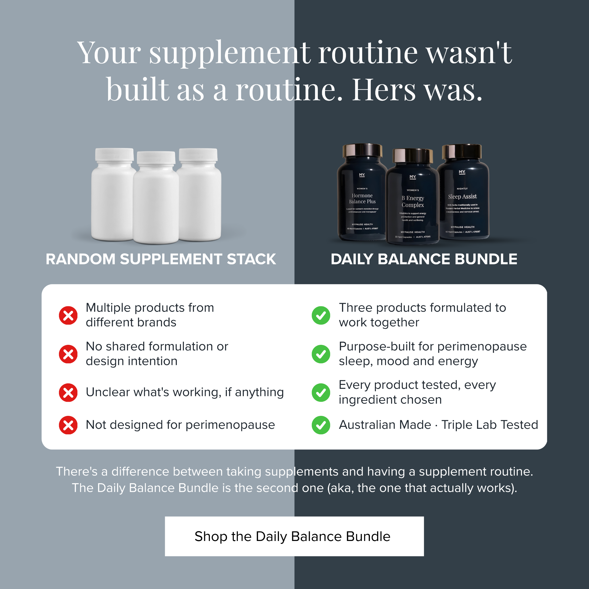 MyPause Health Facebook ad