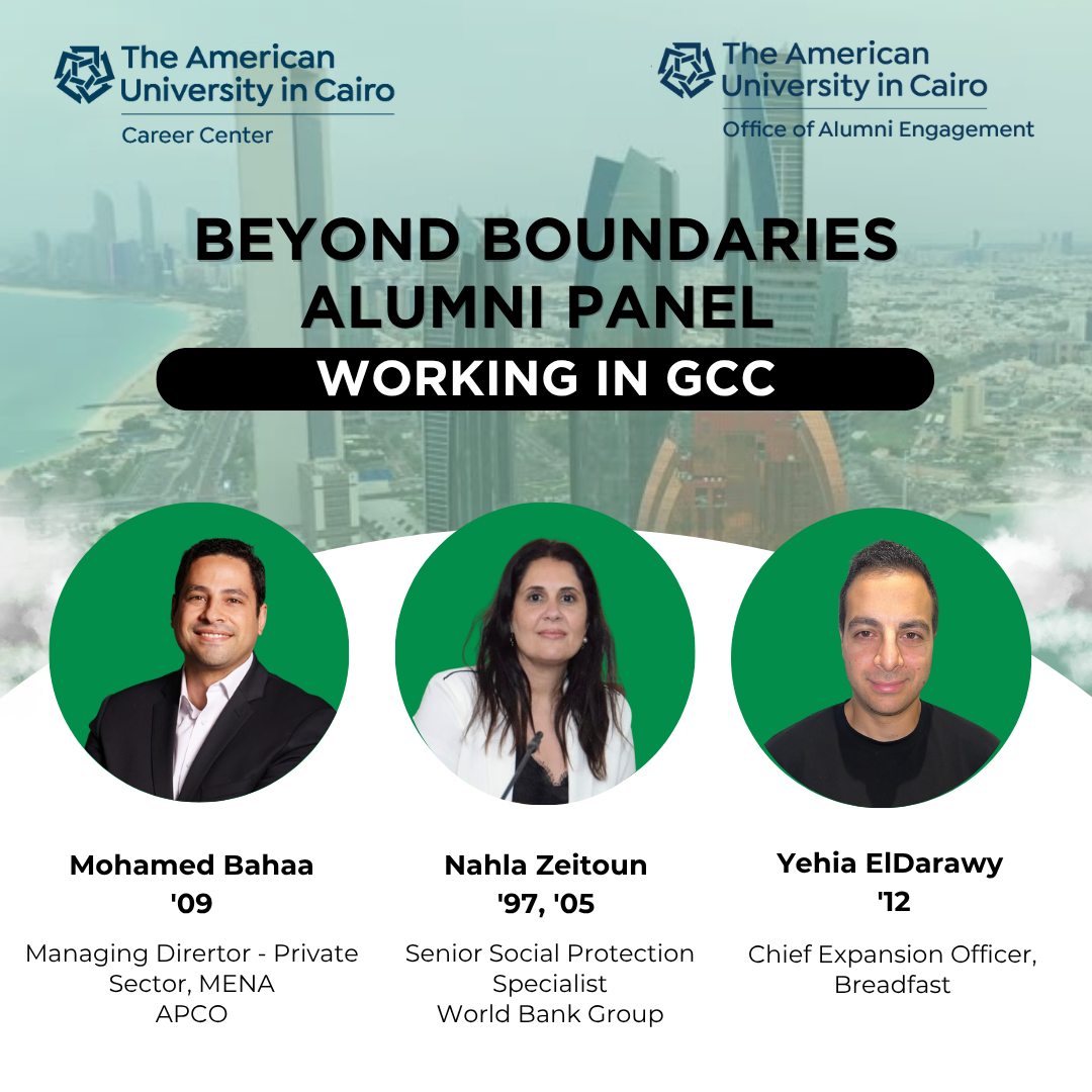 AUC Alumni Facebook ad: Welcome! You are invited to join a meeting: Beyond…