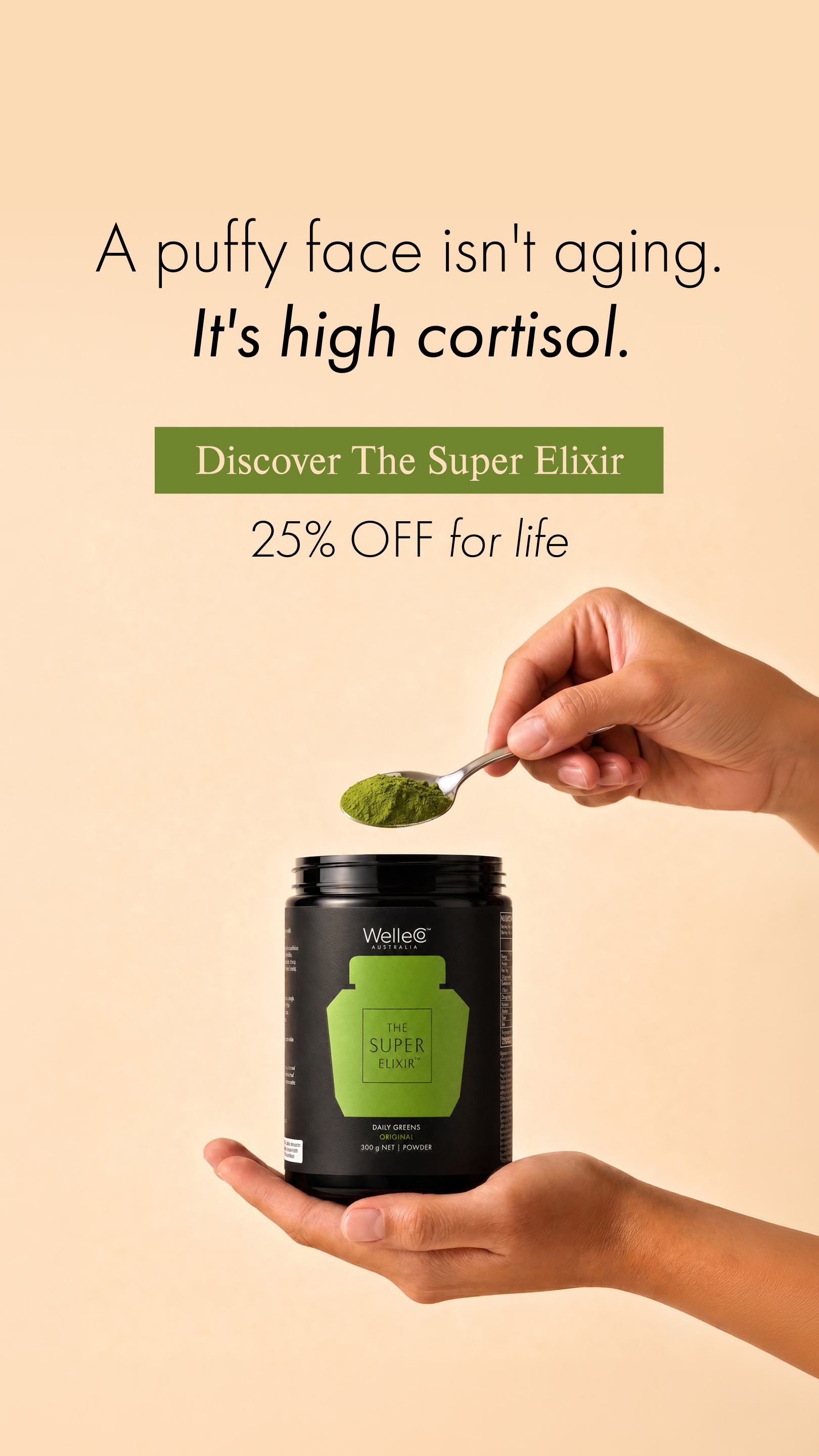WelleCo Facebook ad