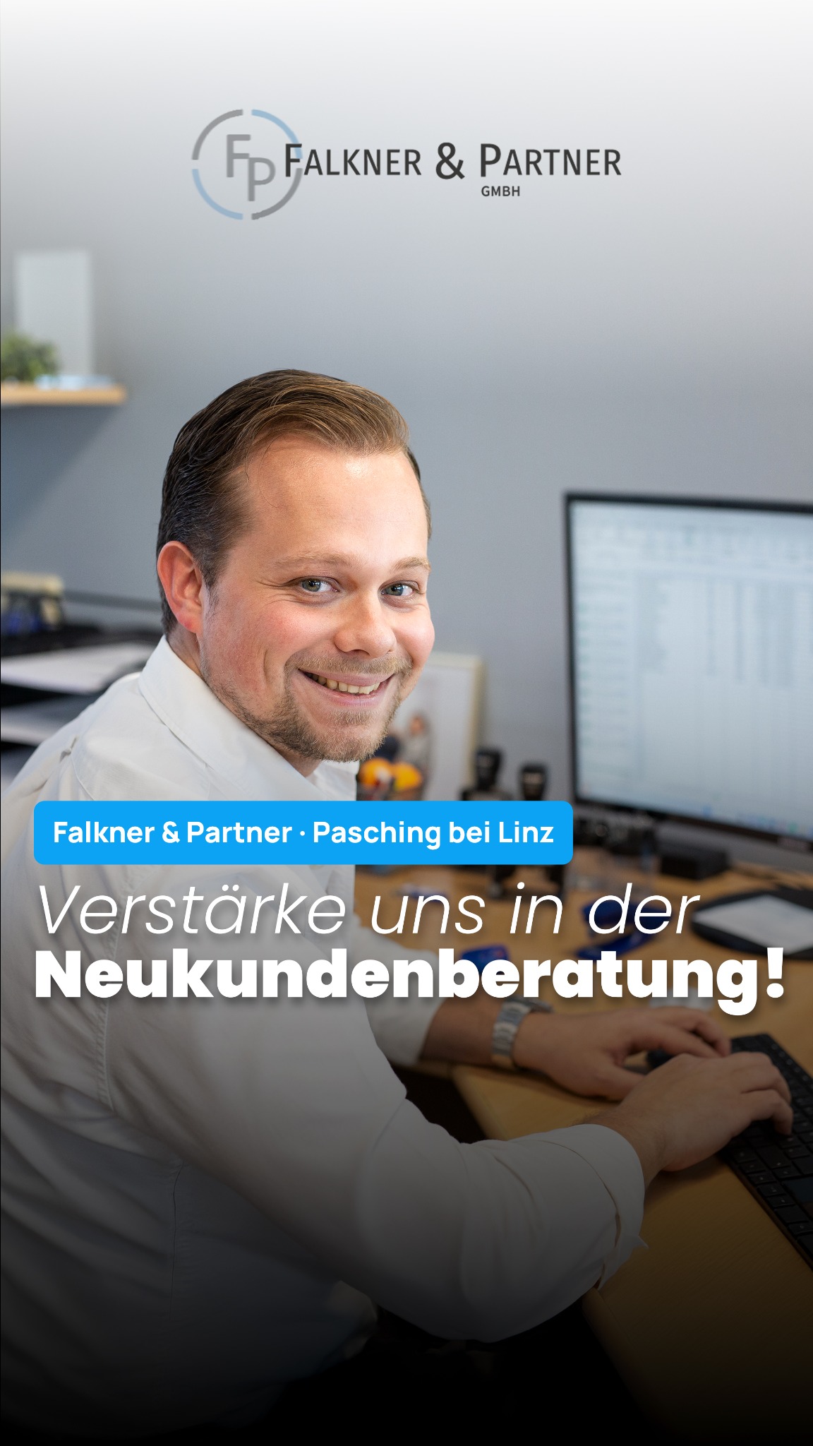 Falkner & Partner Facebook ad from May 15, 2026