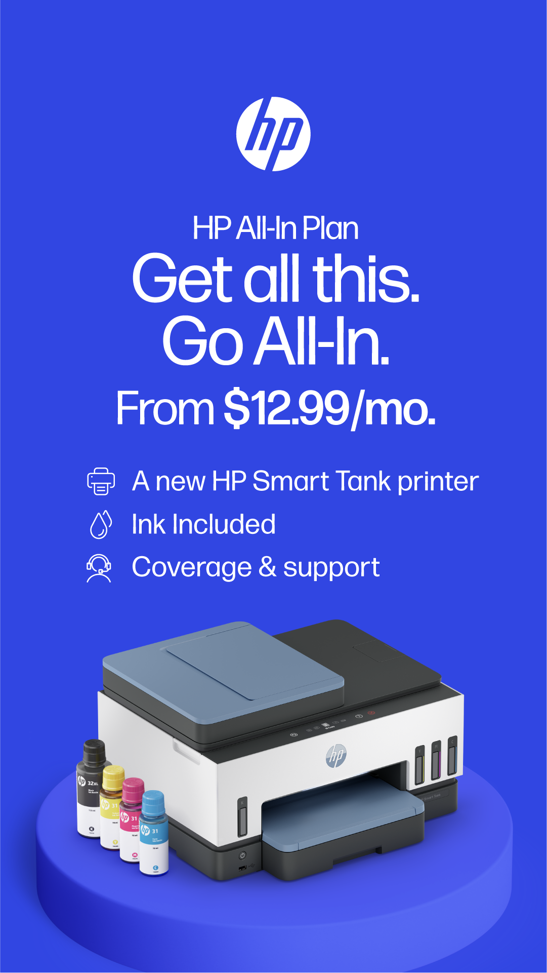 HP Facebook ad