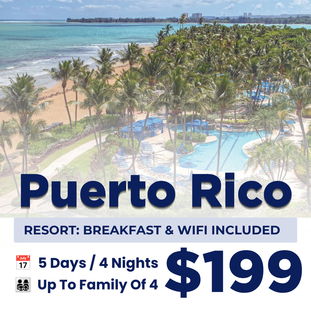 Vacation Deal Hub Facebook ad