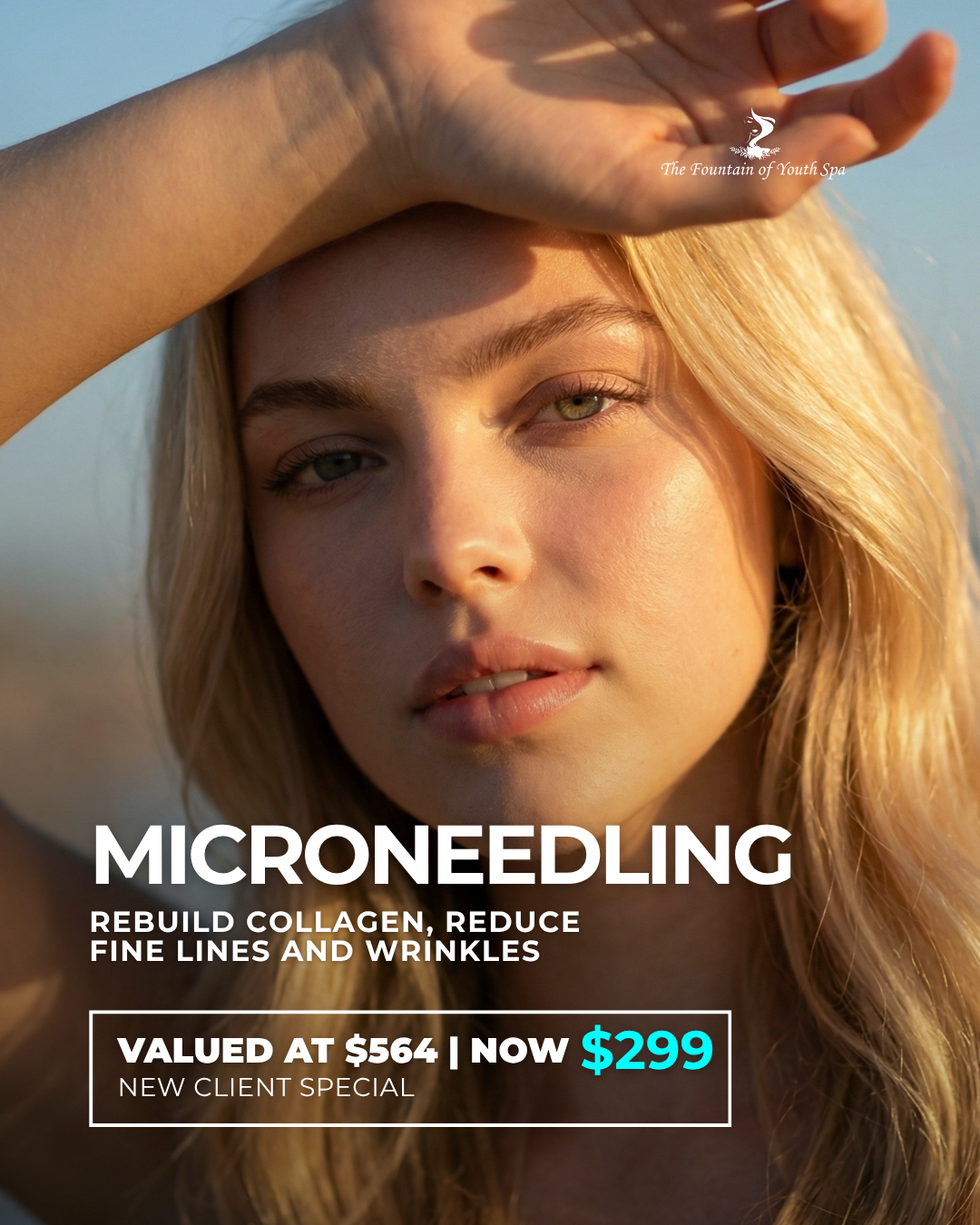 Thefoyspa Facebook ad: Tighten and Smooth Your Face