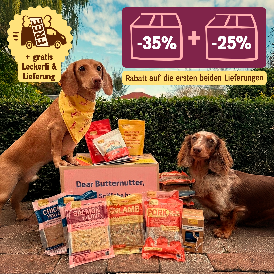 Butternut Box Deutschland Facebook ad from Jun 8, 2026