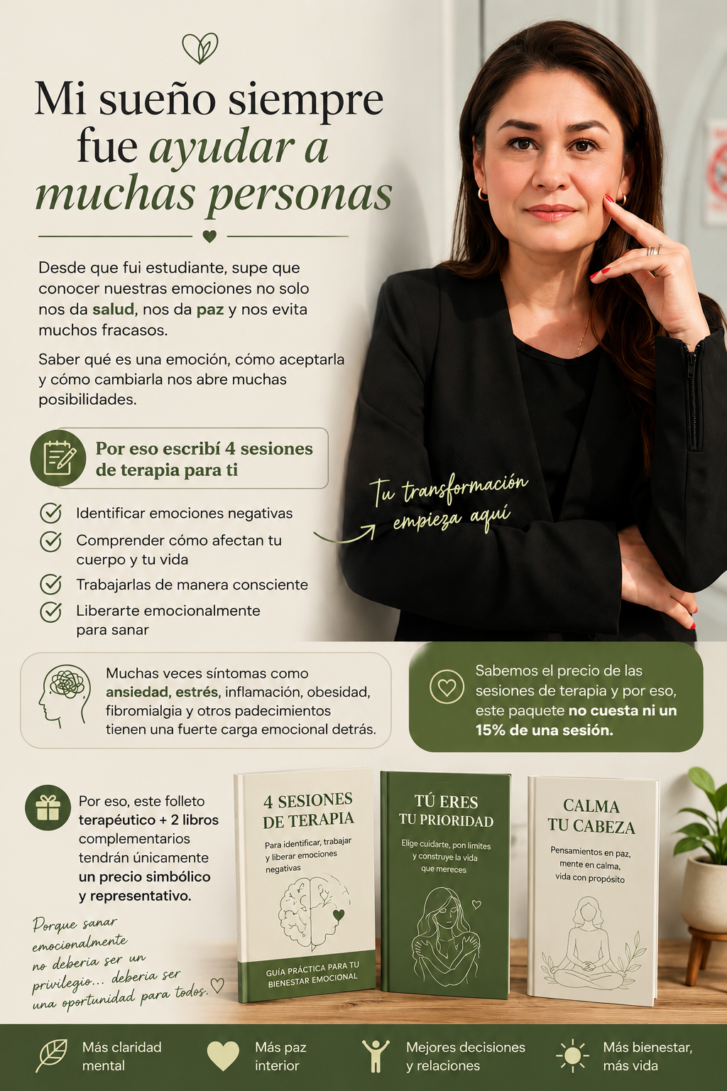 Kattia Bienestar consciente Facebook ad: Guia Terapeutica