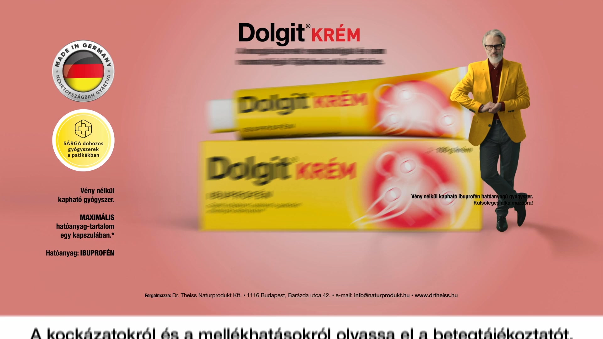 Dr. Theiss - gyógymódok a természet erejével Facebook ad: Dolgit Akut 400mg (20 db)