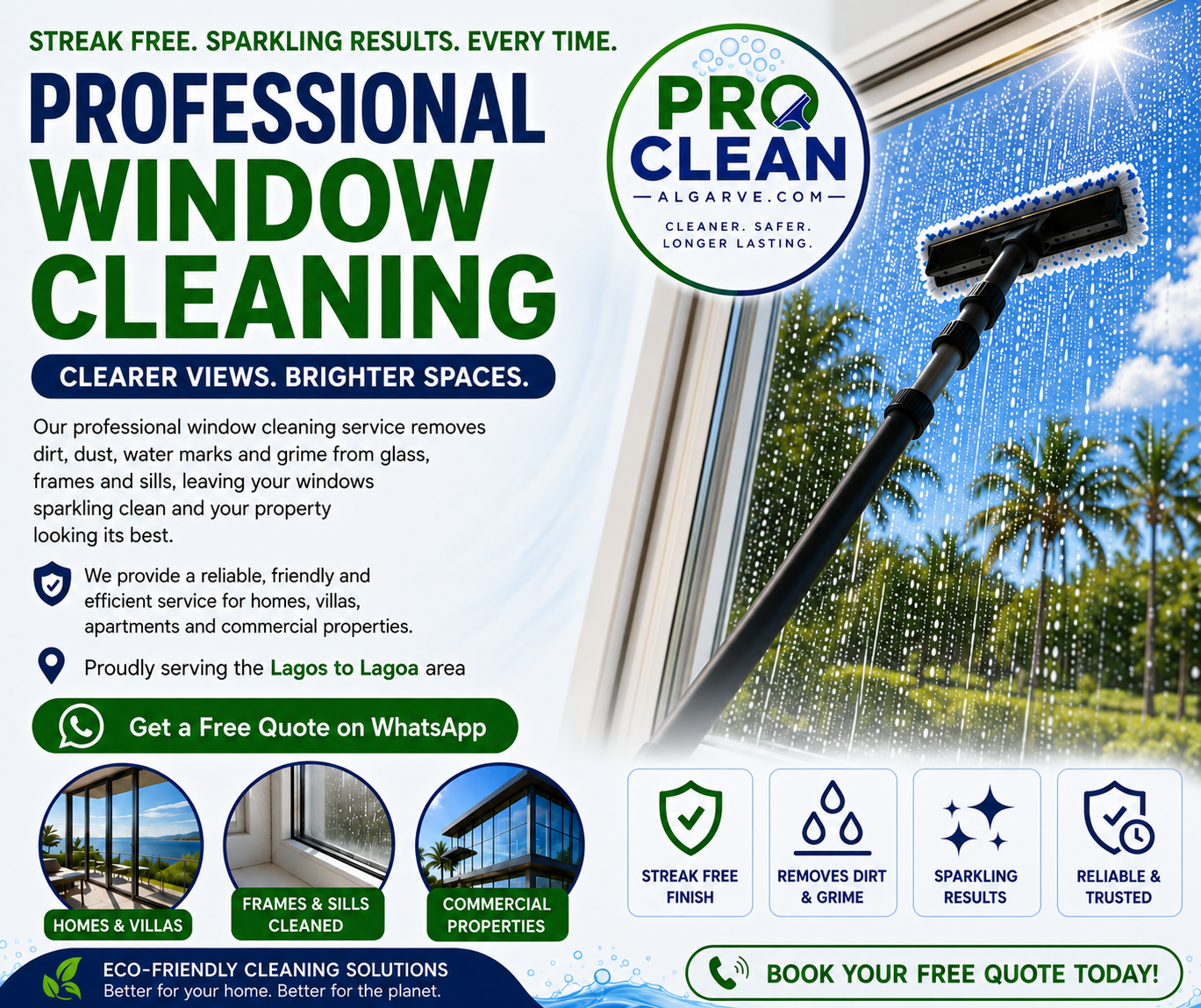 PRO CLEAN Algarve  Facebook ad