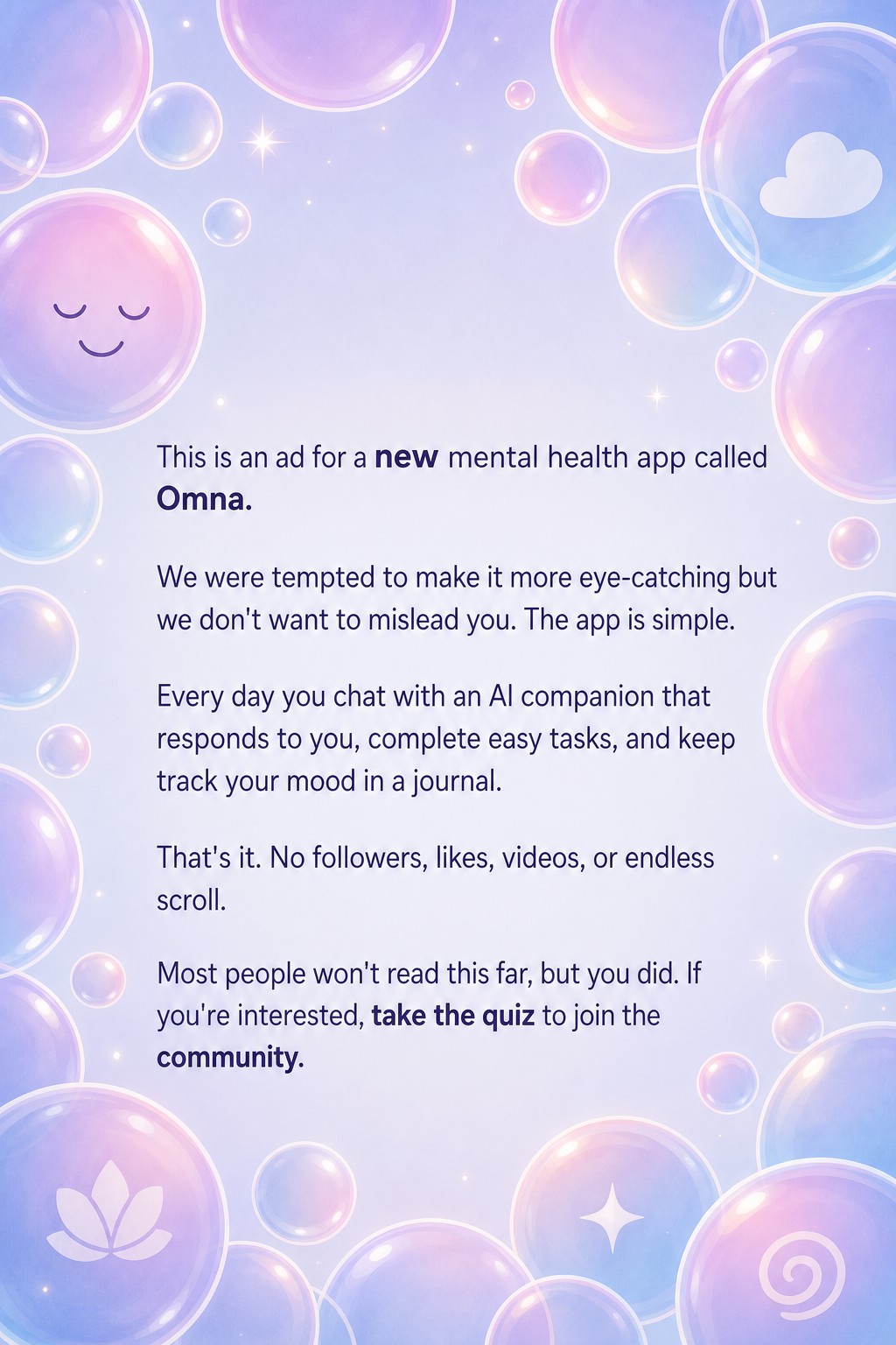 Omna Facebook ad