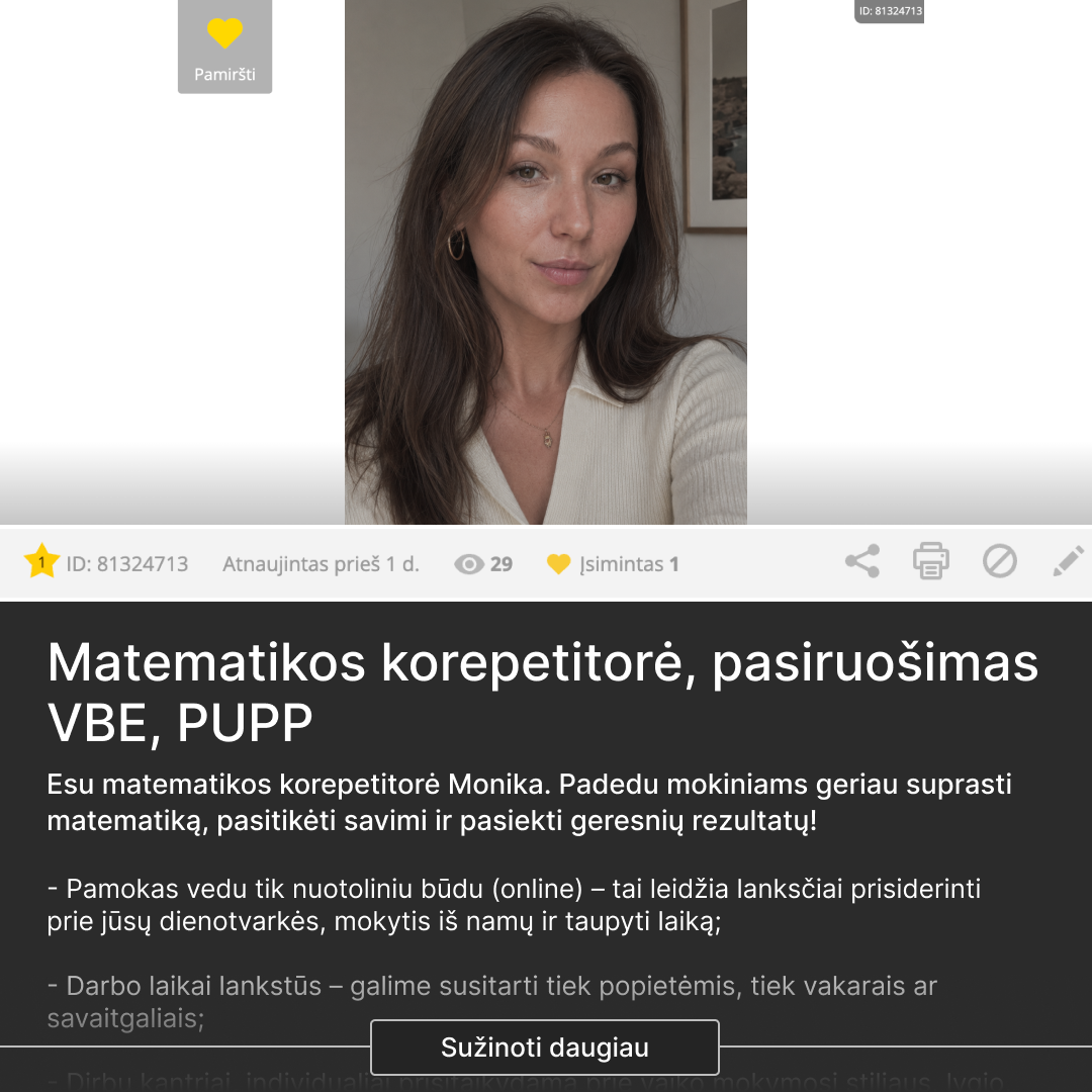 Mokytojas Eimantas Facebook ad