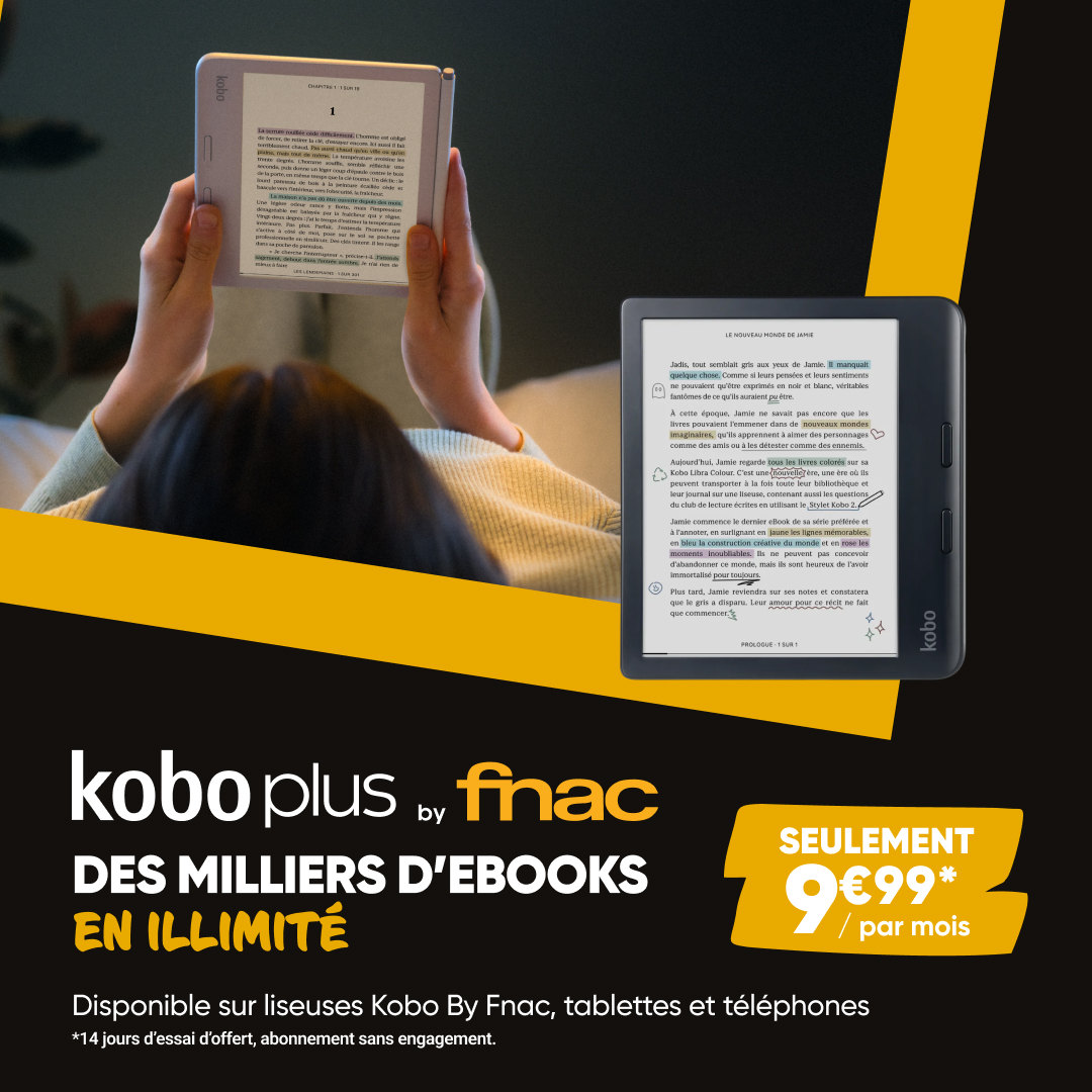 Fnac Facebook ad: Envie de lire sans limite?