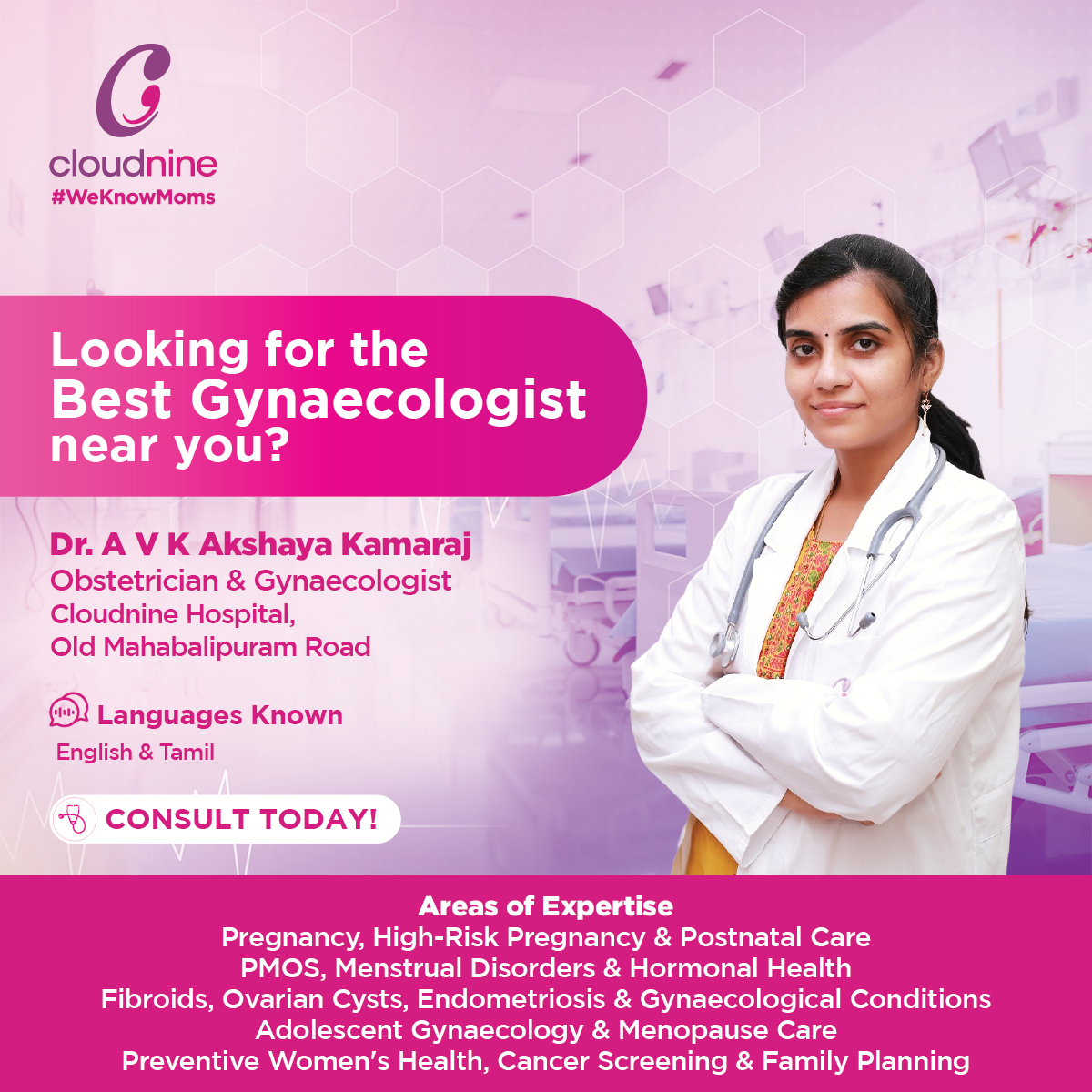 Cloudnine Hospital - OMR, Chennai Facebook ad: At Cloudnine Hospital, OMR, Dr.