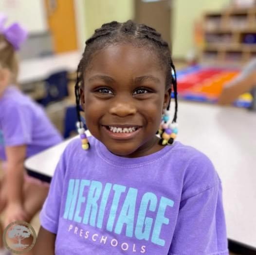 Heritage Preschool of Liberty Park Facebook ad: Nurture your child’s growth at Heritage Preschool