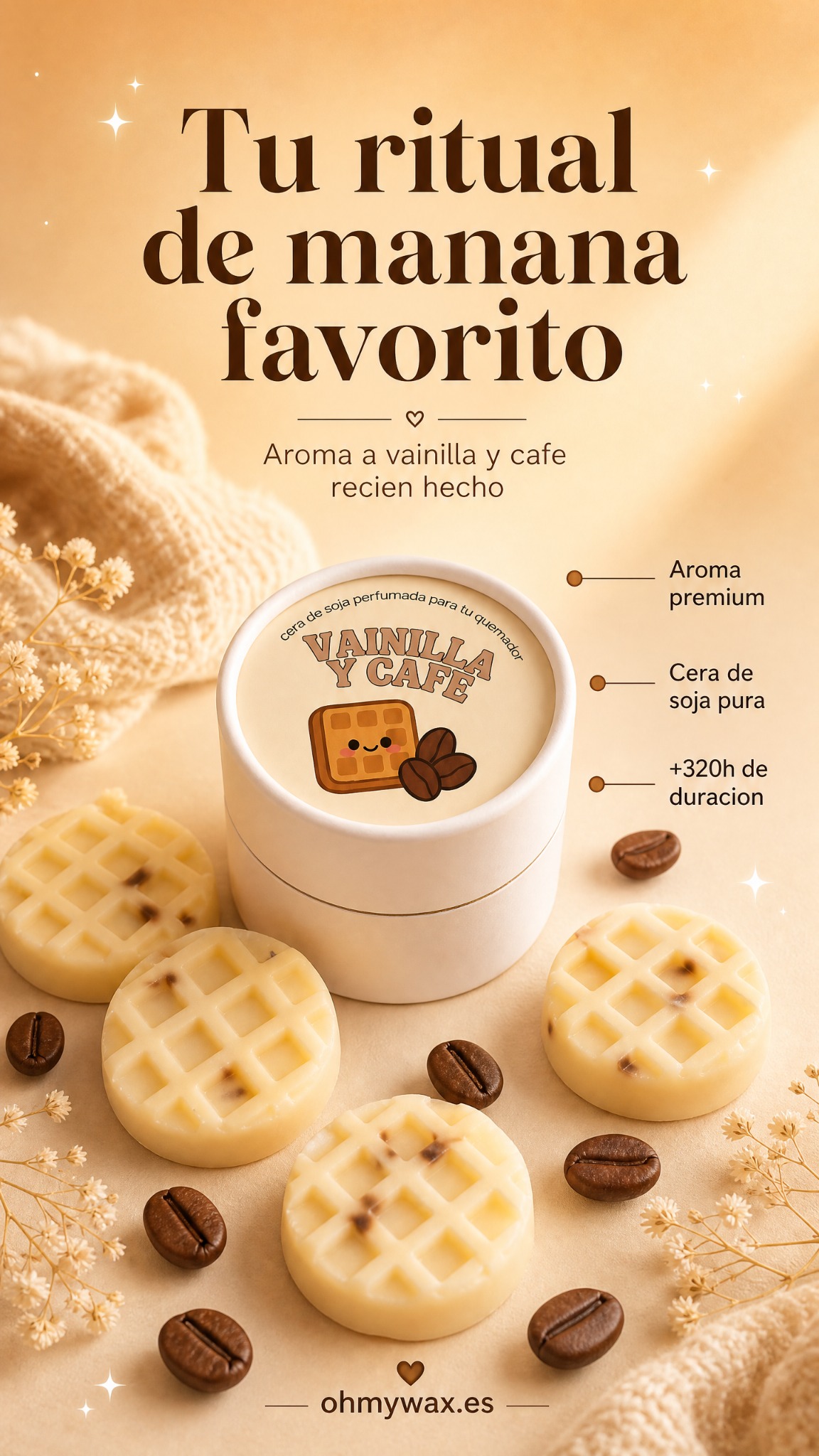 Ohmywax.es Facebook ad: Descubre OHMYWAX