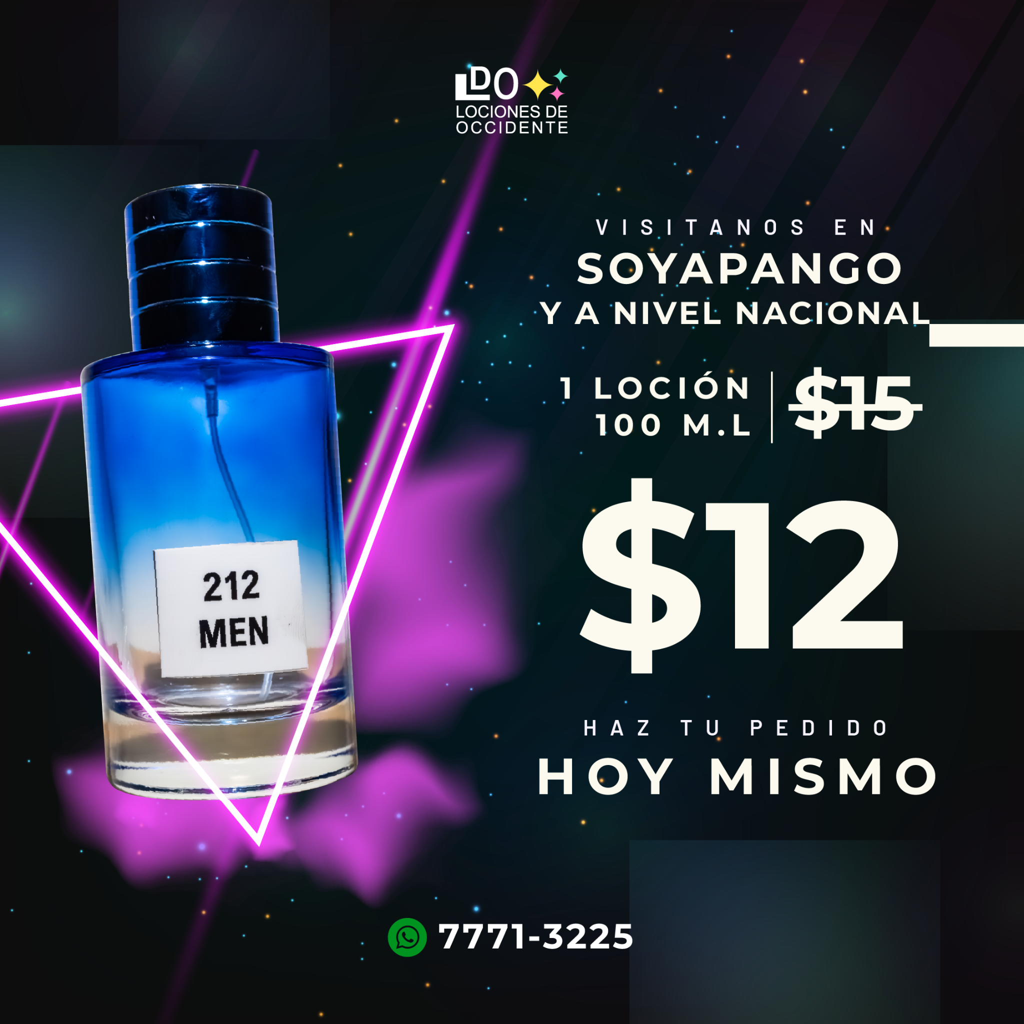 Fragancias y Lociones De Occidente Facebook ad: VISITANOS EN SOYAPANGO y en todas nuestras sucursales…