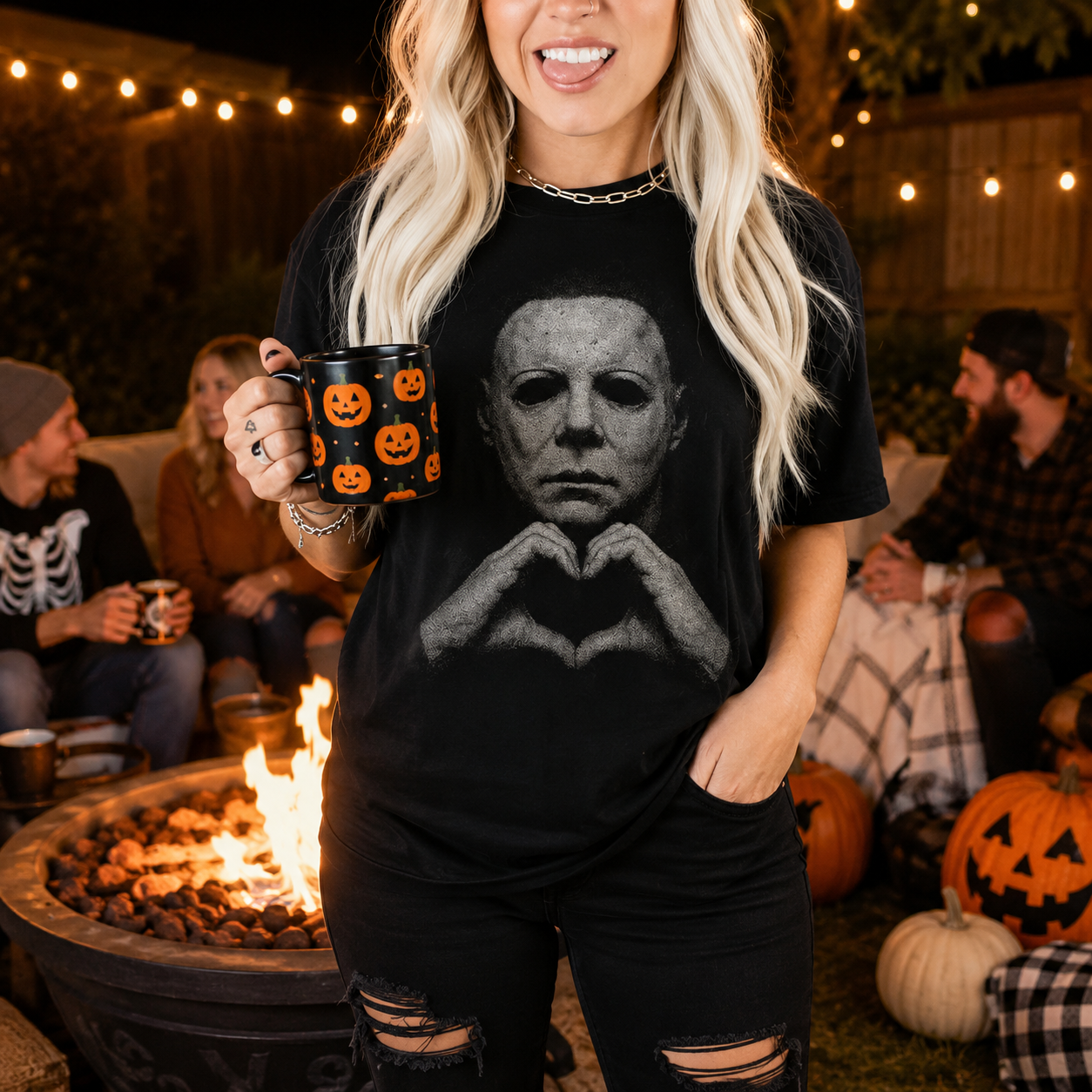 HarvestGrace Facebook ad: A Little Creepy. A Lot Iconic.