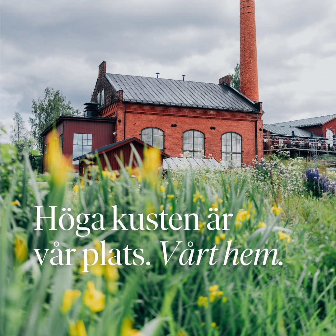 High Coast Whisky Facebook ad: Höga kusten är vår plats. Vårt hem.