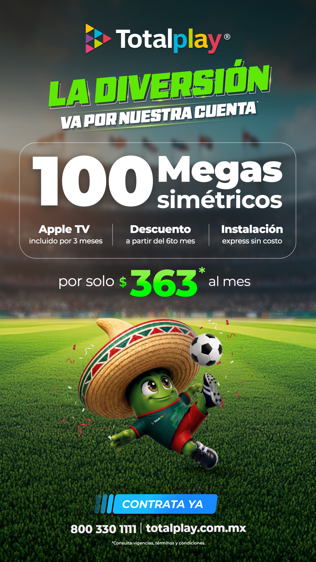 Totalplay Facebook ad