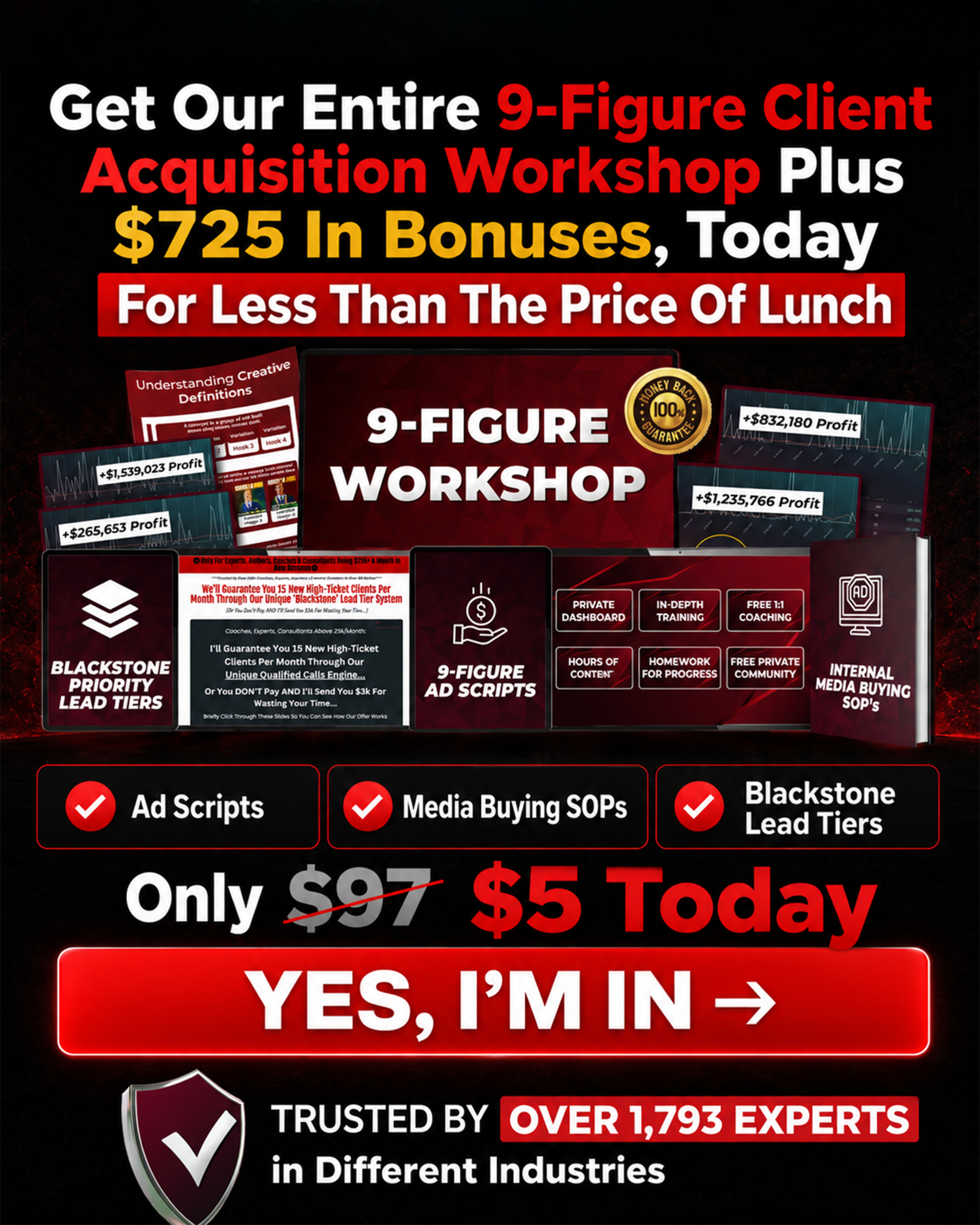 Client Accelerators Facebook ad