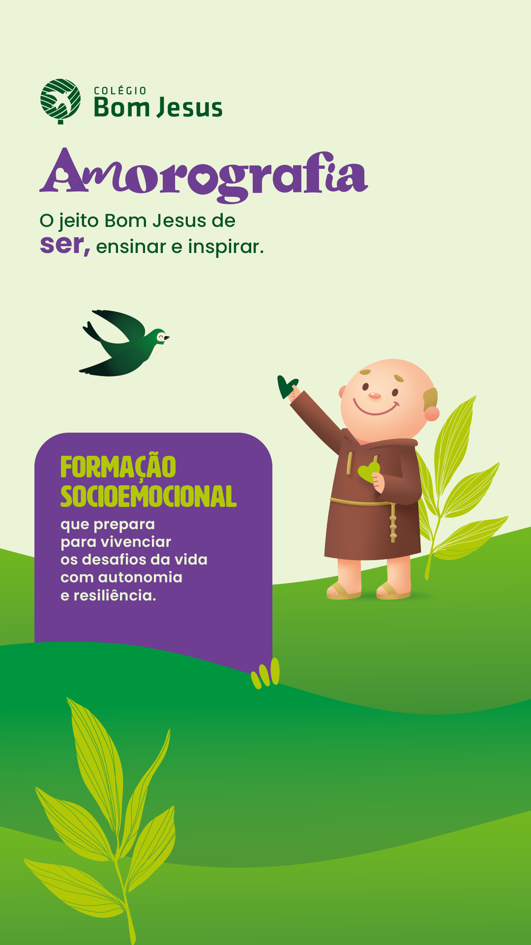 Colégios Bom Jesus Facebook ad from May 19, 2026