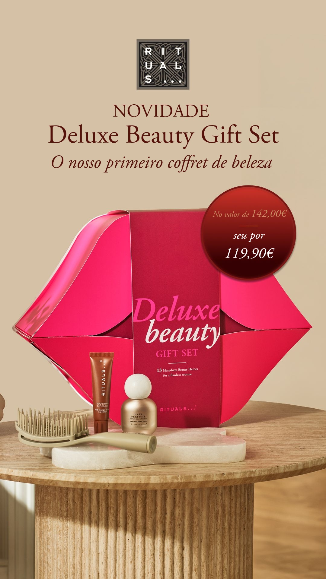 Rituals Cosmetics Facebook ad: NOVO Deluxe Beauty Gift Set