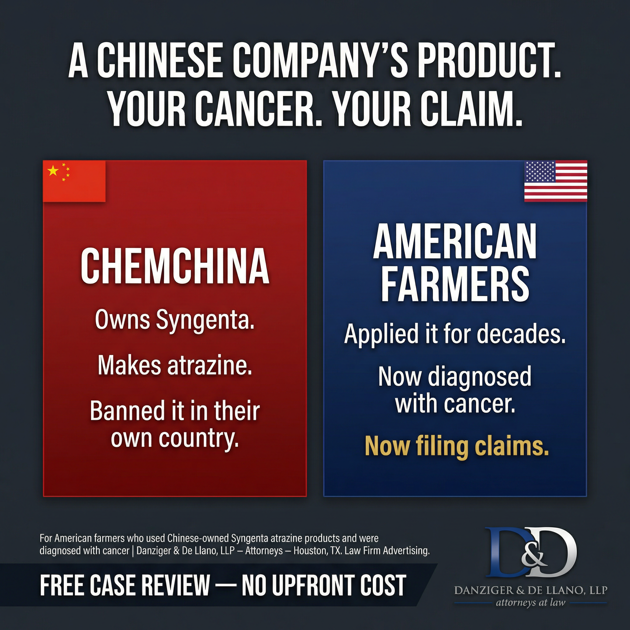 Cancer-Claims.com Facebook ad