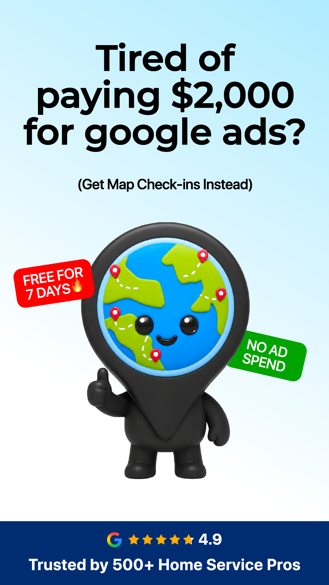 MapRanking Facebook ad from Aug 8, 2026