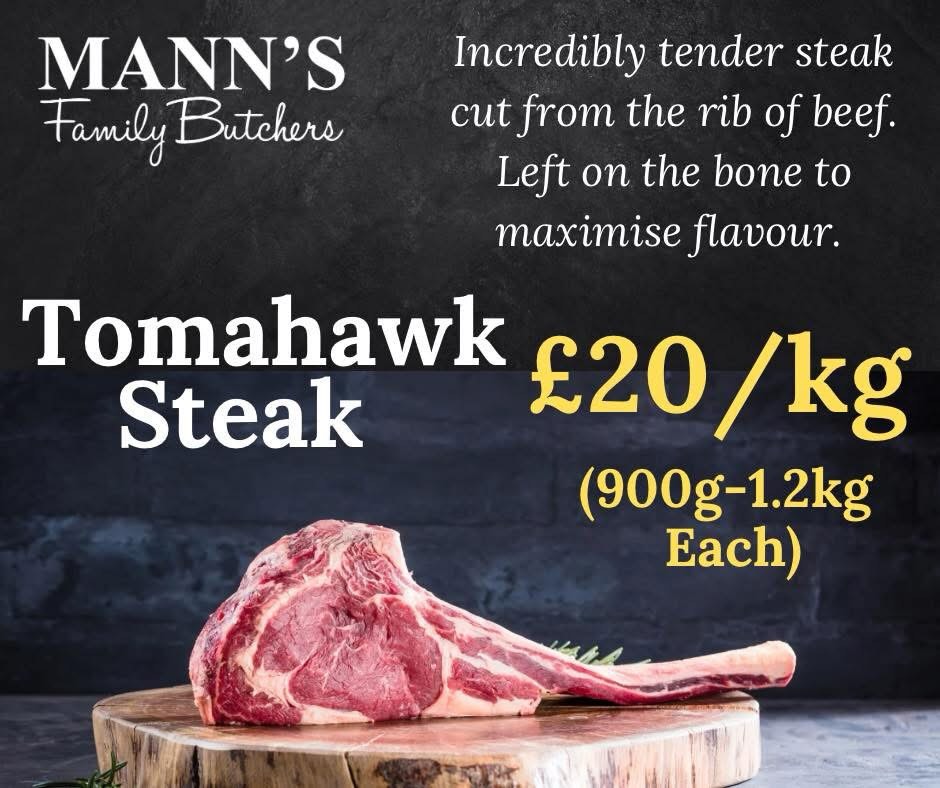 Manns Family Butchers Facebook ad