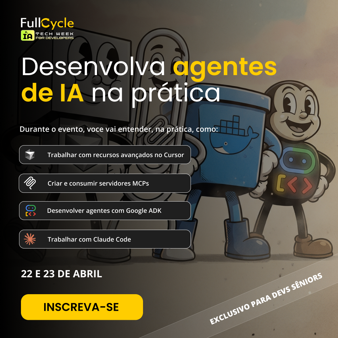 Full Cycle Facebook ad: Exclusivo para Devs Sêniors!