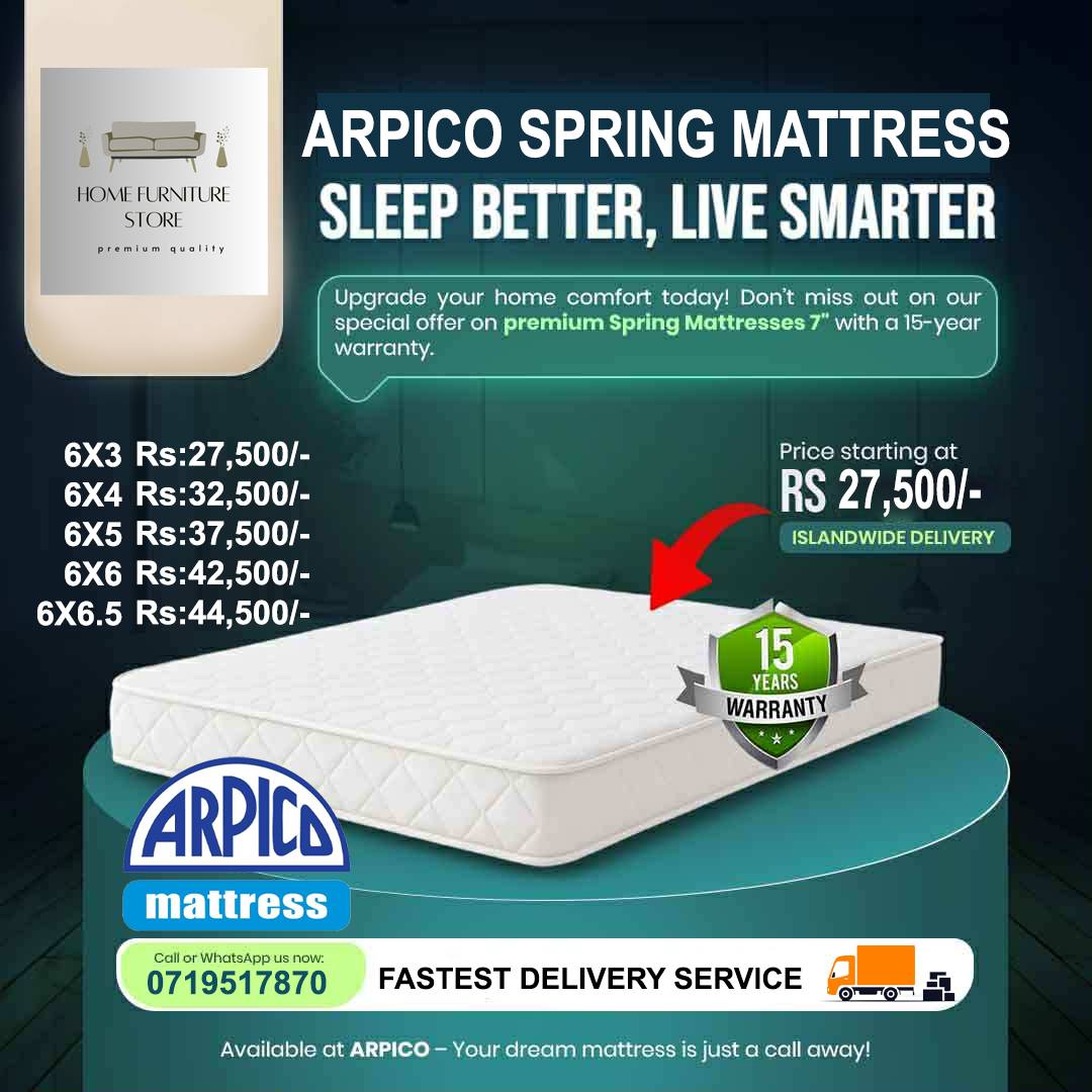HOME Furniture Store Facebook ad: New Offer For Arpico Spring matress