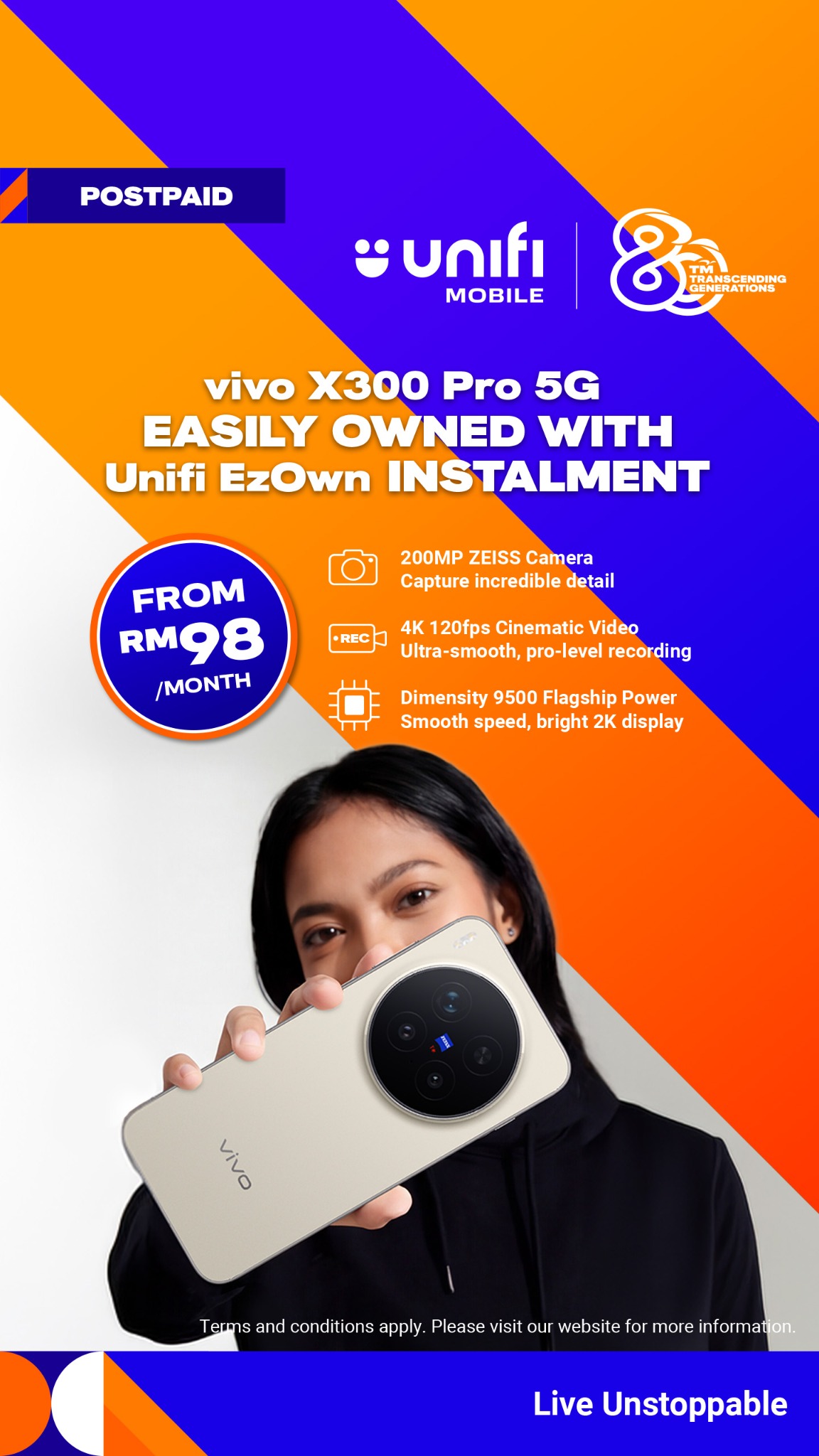 Unifi Facebook ad