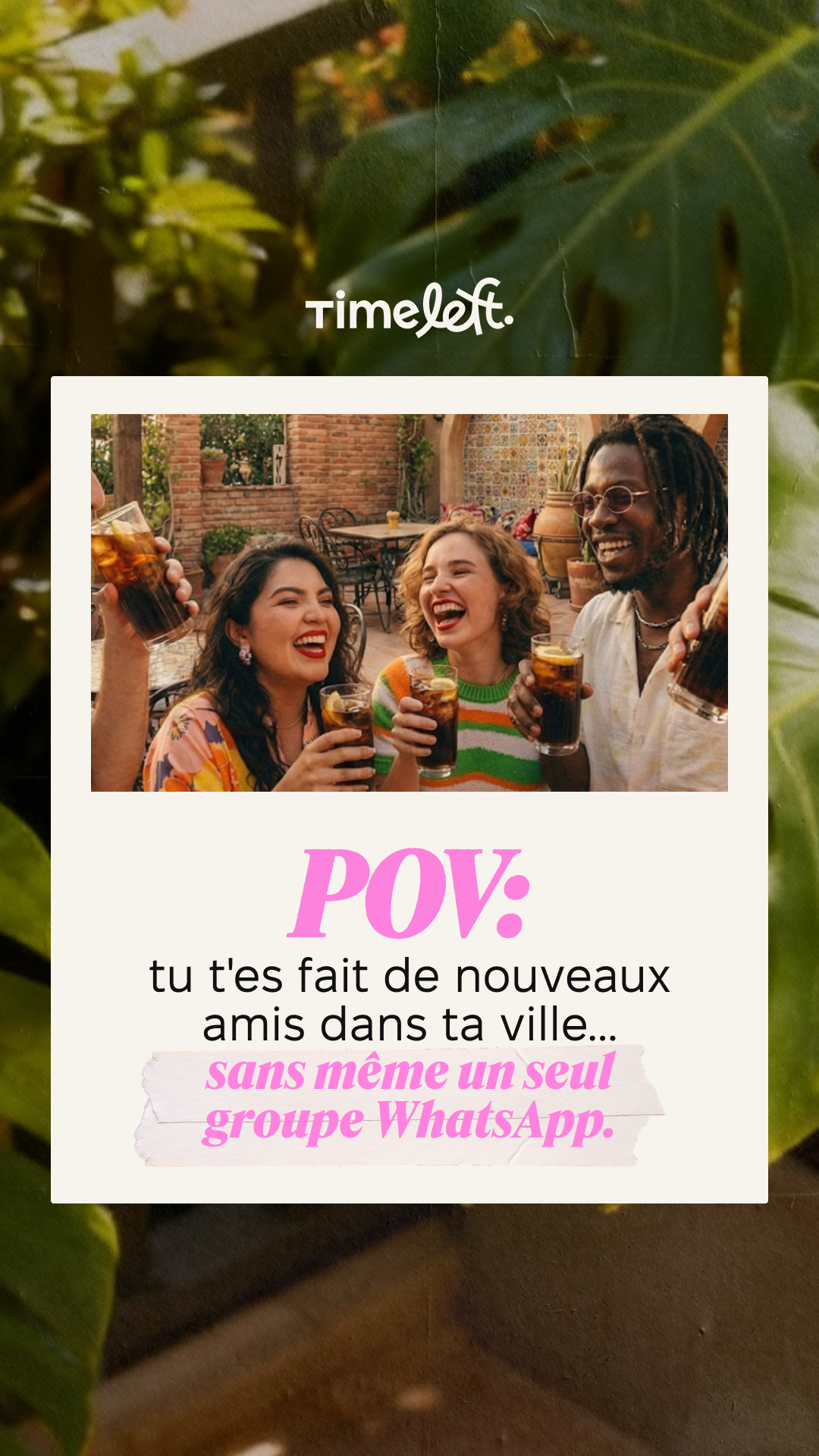 Timeleft Facebook ad
