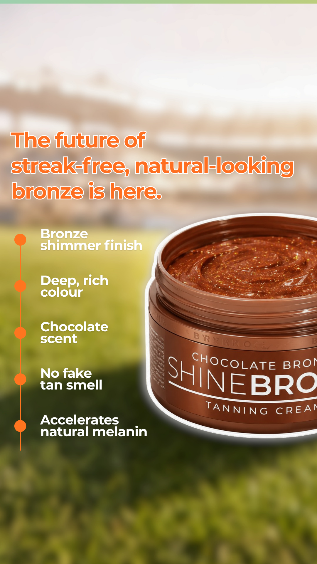 Byrokko USA Facebook ad: FREE Chocolate Bronze