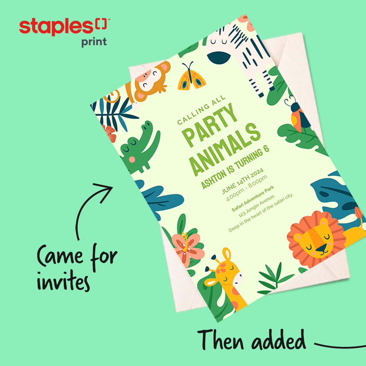 Staples Canada Facebook ad