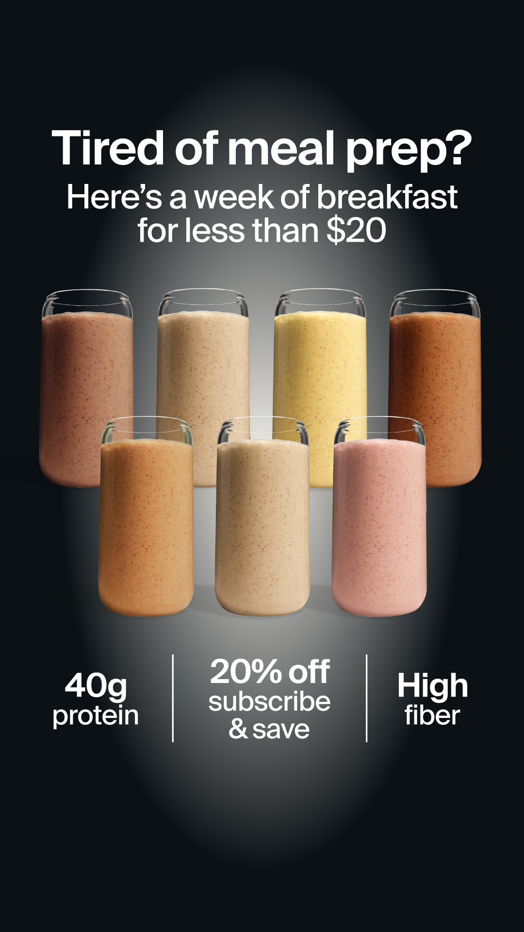 Huel Facebook ad