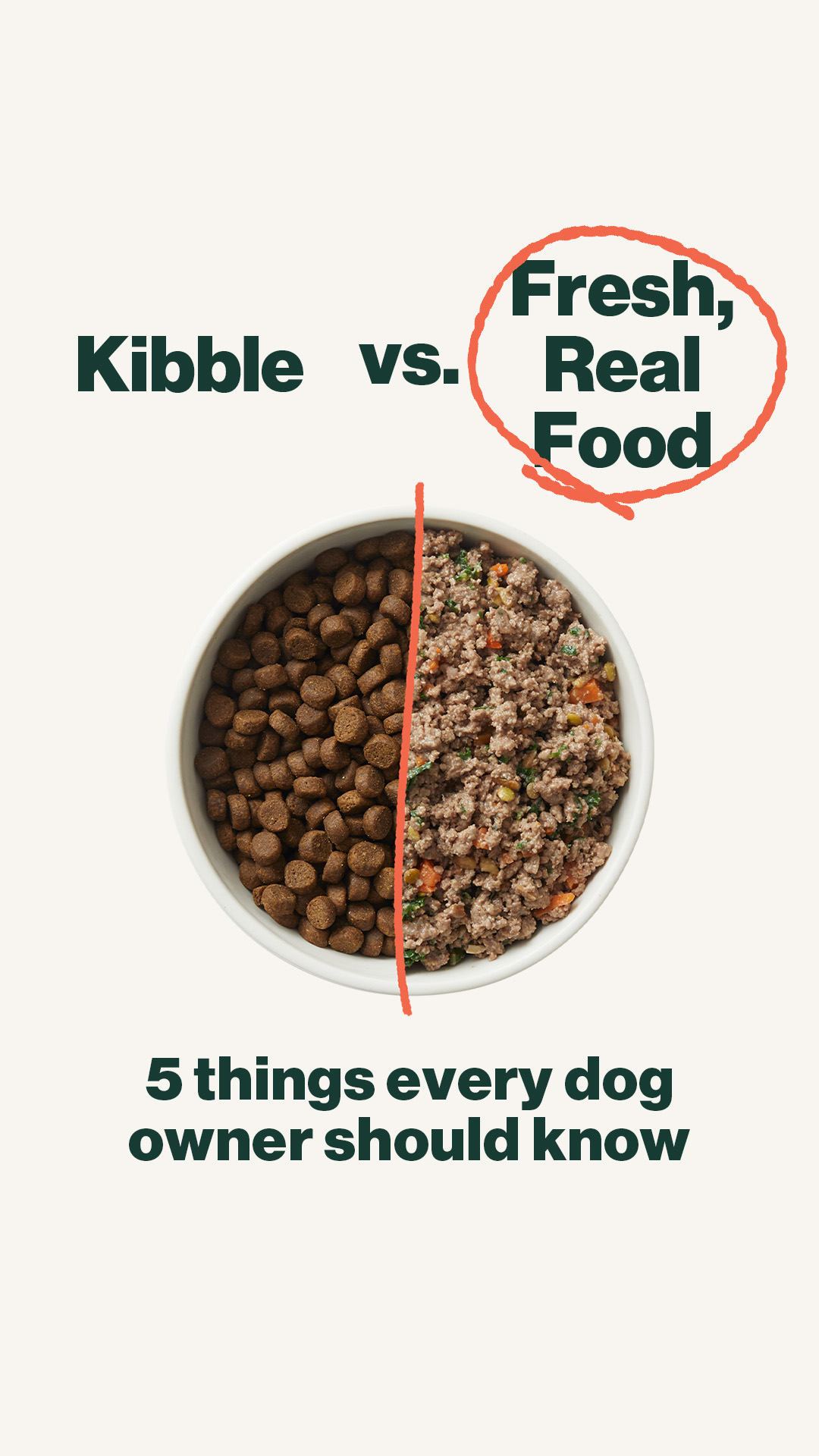 The Farmer's Dog Facebook ad
