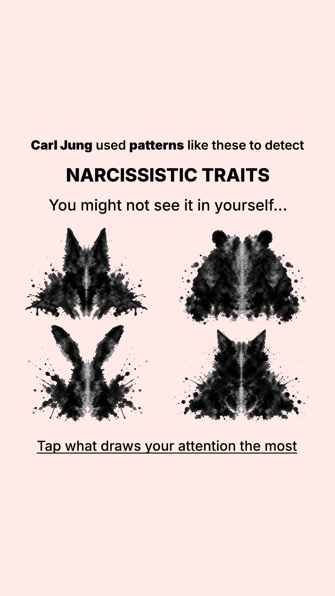 Personality Type Facebook ad