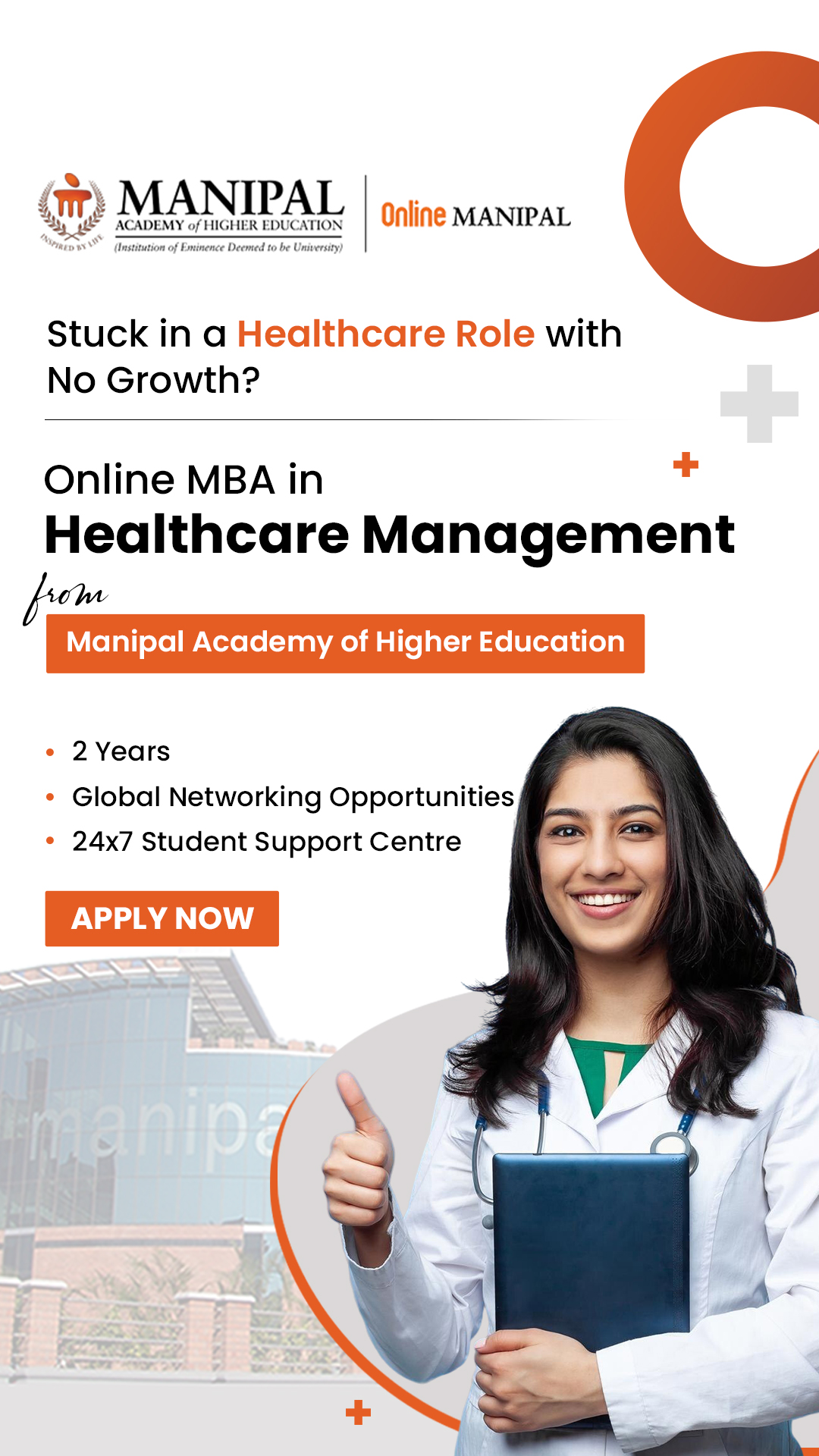 Manipal University - Online Degree Programs Facebook ad from Feb 9, 2026