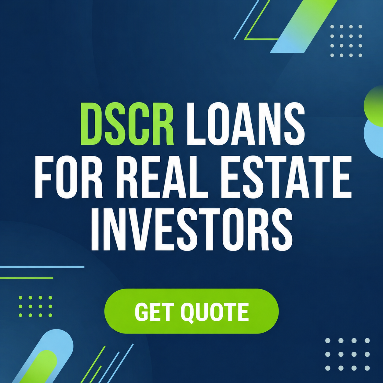 DSCR Loan Zone Facebook ad