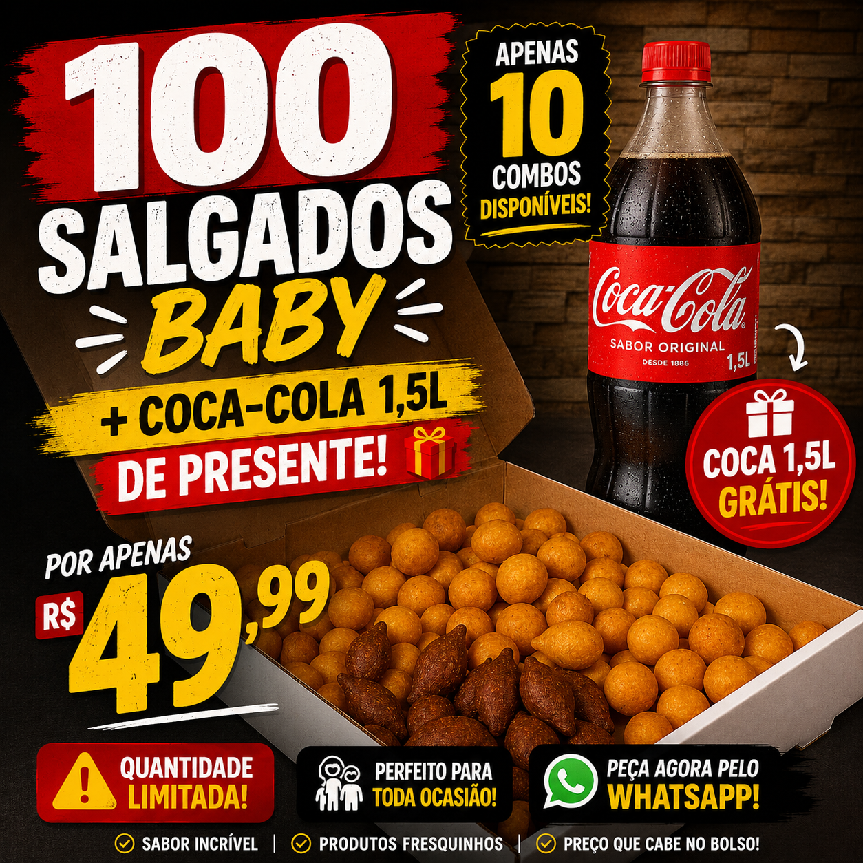 Bat Burger Anápolis Facebook ad: A OFERTA MAIS GOSTOSA DE ANÁPOLIS!