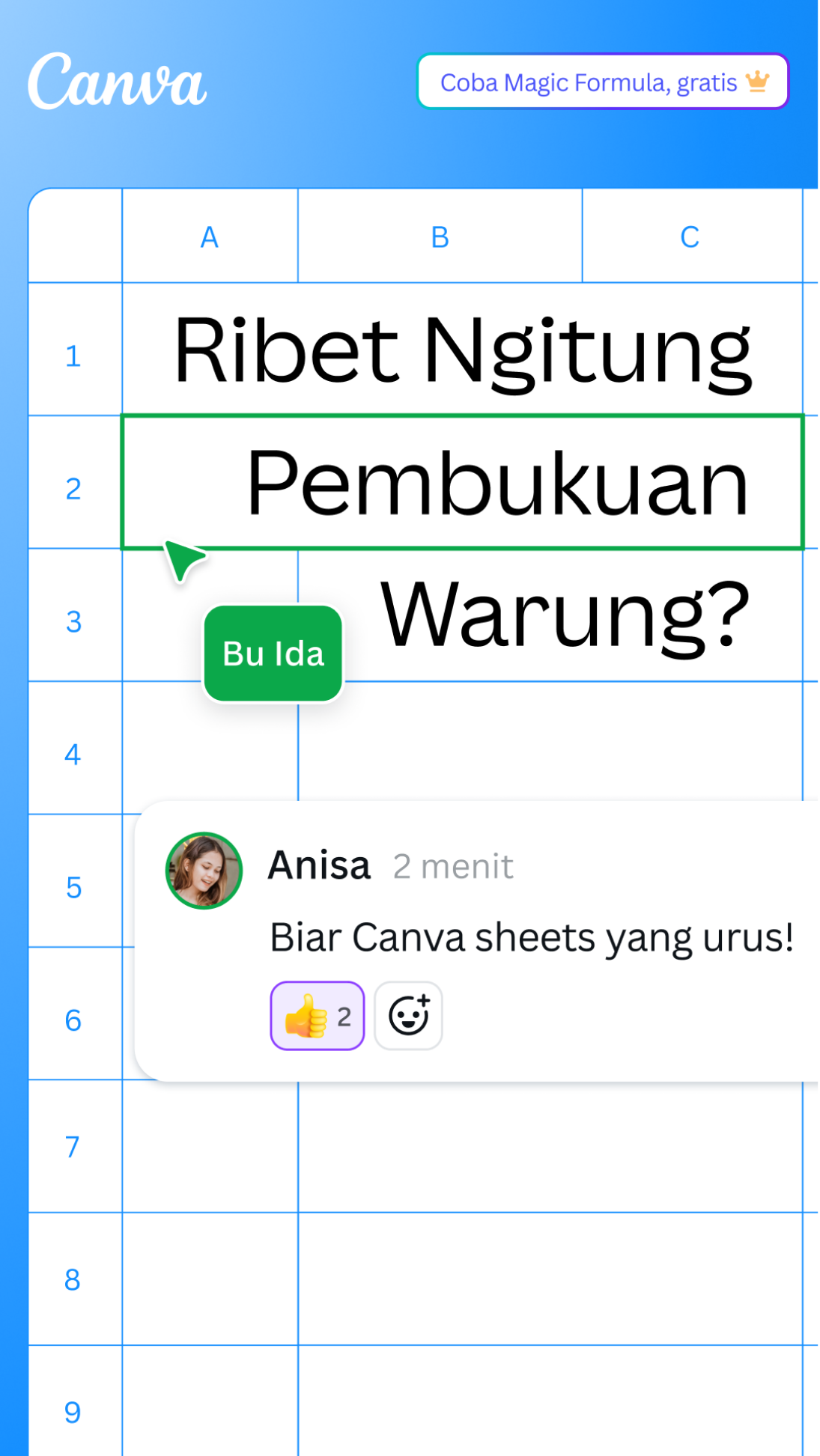 Canva Facebook ad